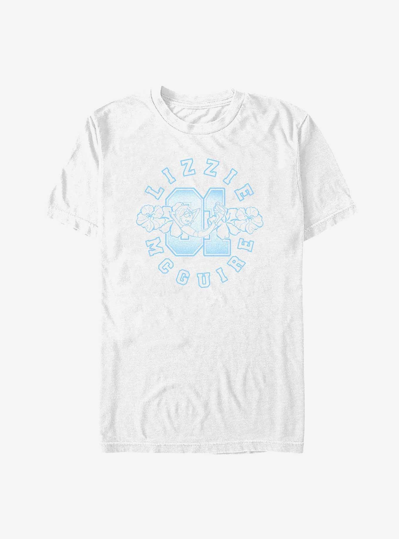 Disney Lizzie McGuire Surfer College T-Shirt, WHITE, hi-res