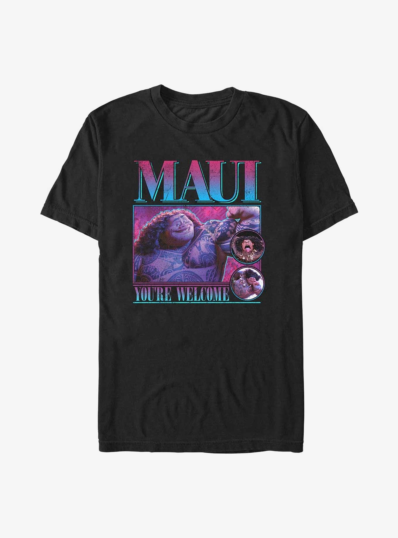 Disney Moana Y2K Maui T-Shirt, BLACK, hi-res