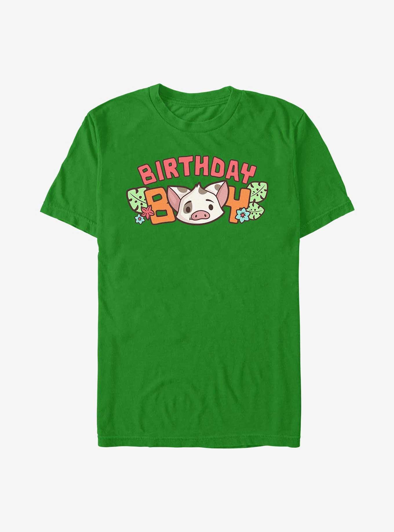Disney Moana Bday Boy Pua T-Shirt, KELLY, hi-res