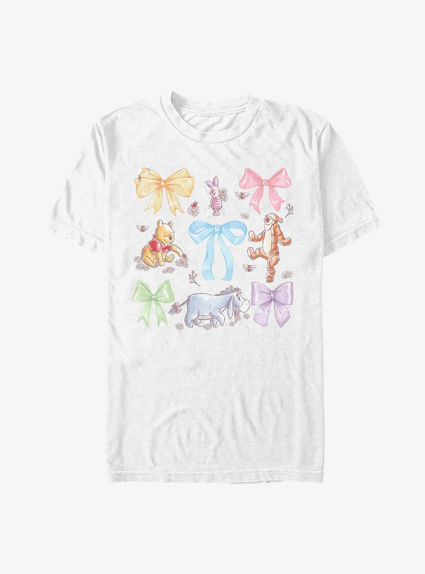 Disney Winnie The Pooh Bows And Bees T-Shirt, WHITE, hi-res