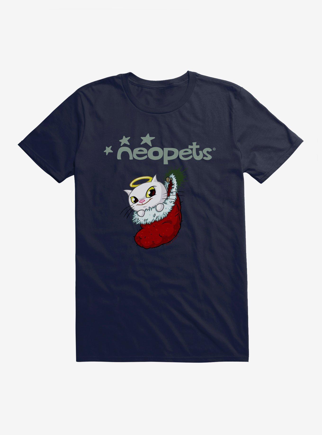 Neopets Christmas Angelpuss T-Shirt, , hi-res