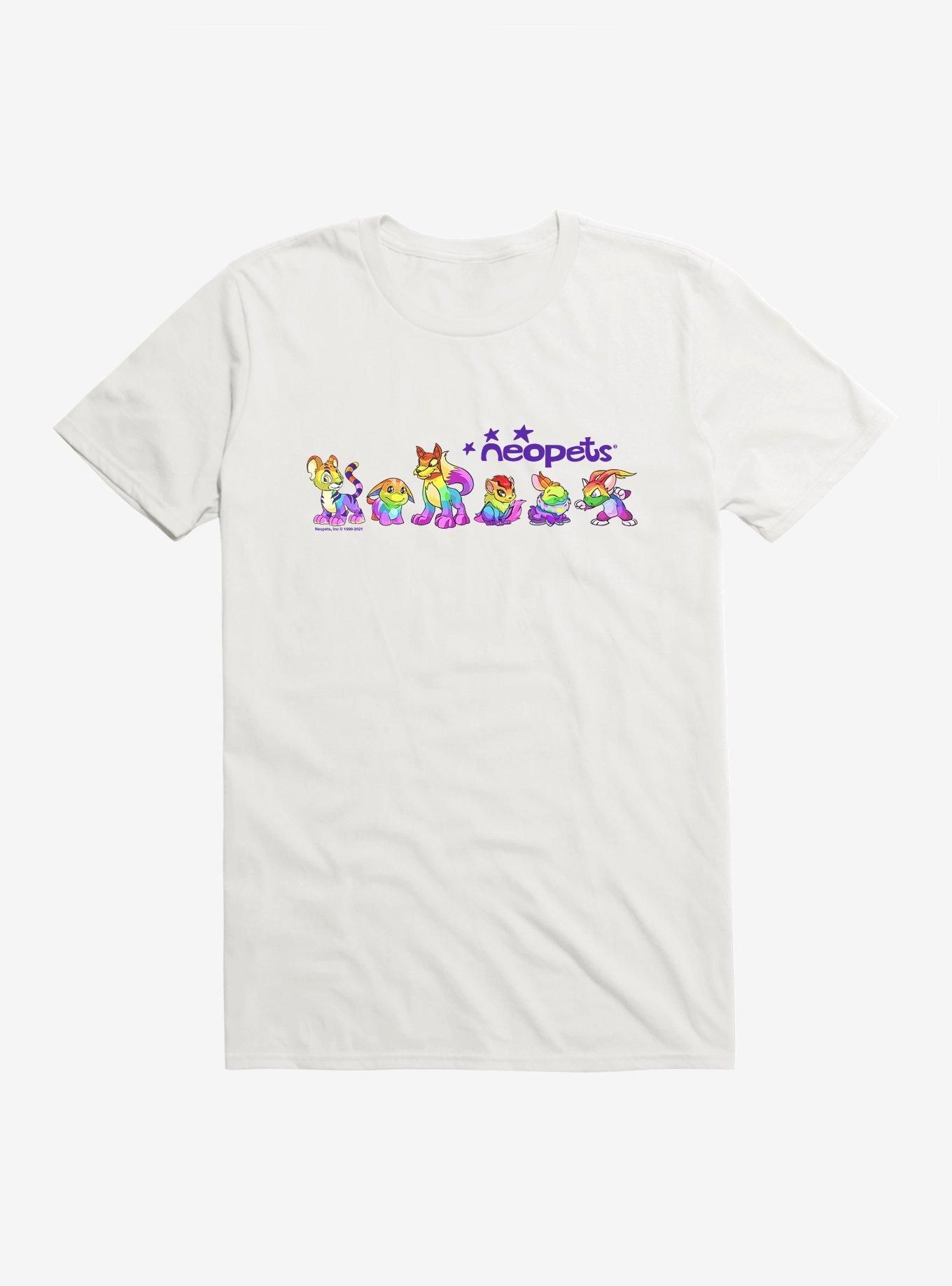 Neopets Rainbow T-Shirt, , hi-res