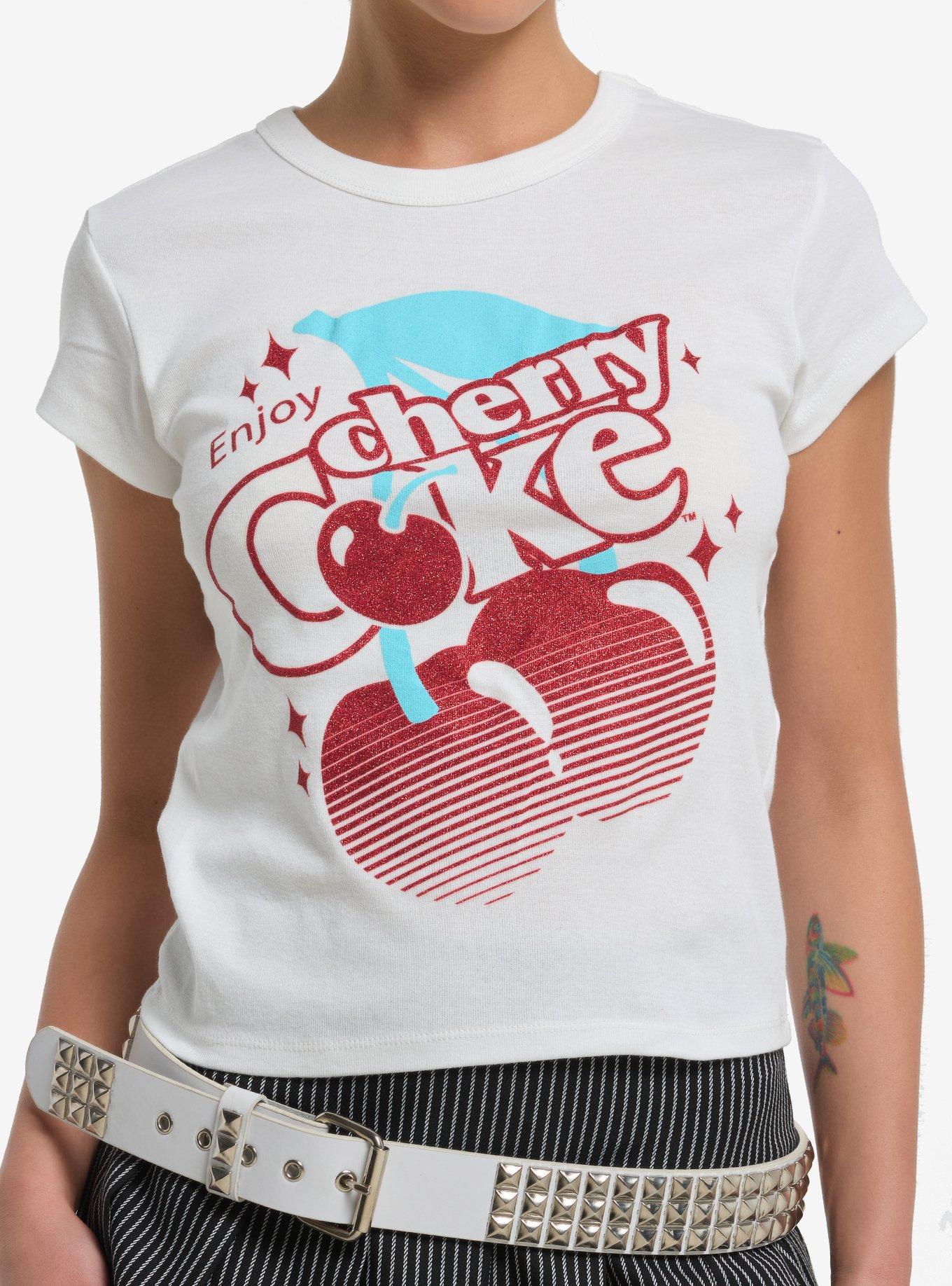 Cherry Coke Glitter Girls Baby T-Shirt, , hi-res