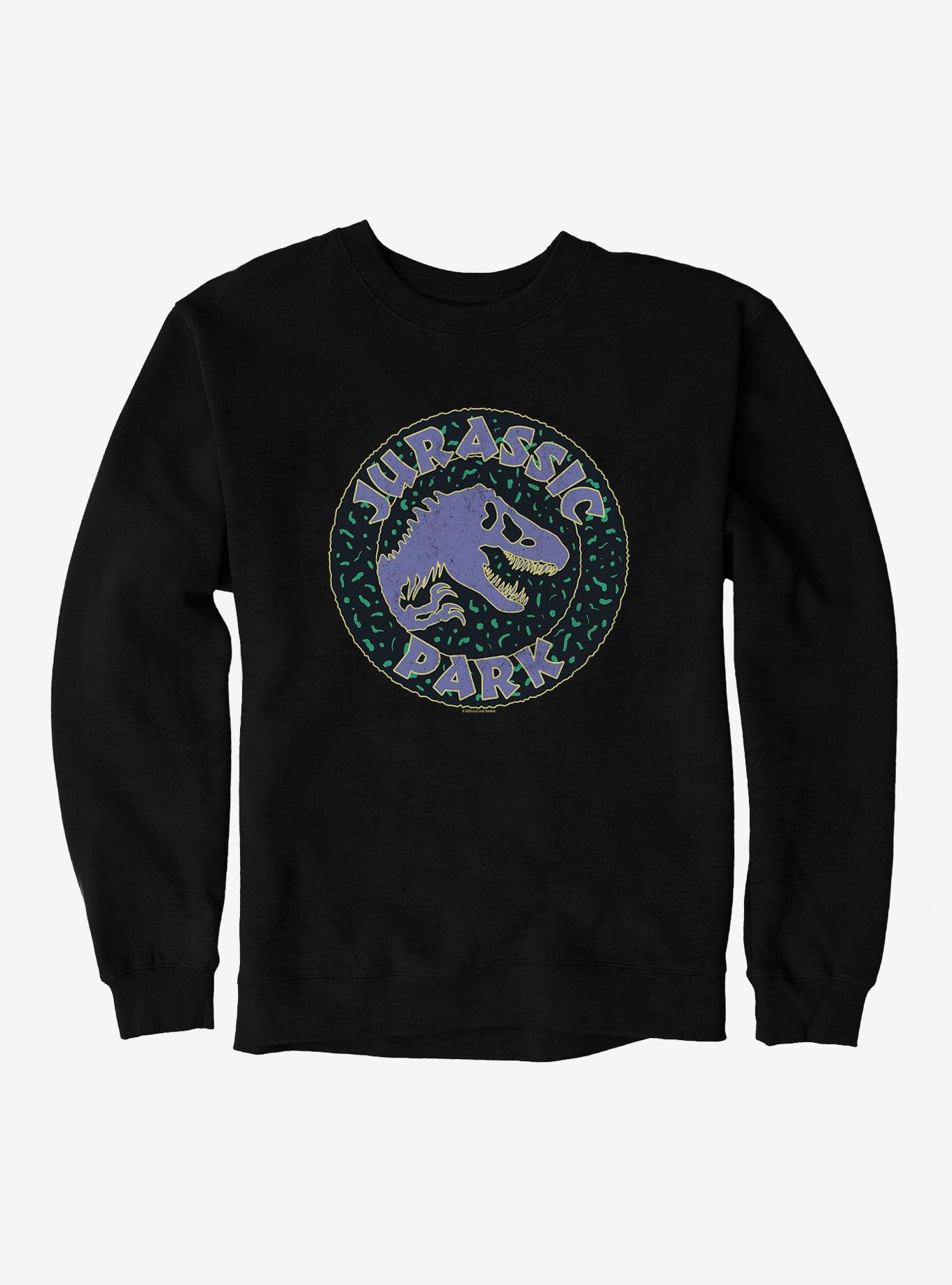 Jurassic Park 90's Retro Logo Sweatshirt, , hi-res