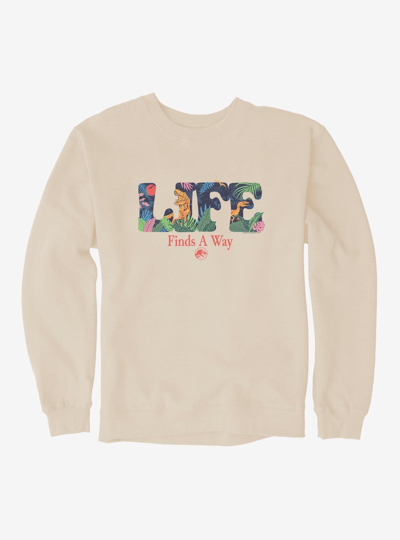 Jurassic Park Finds A Way Sweatshirt, , hi-res