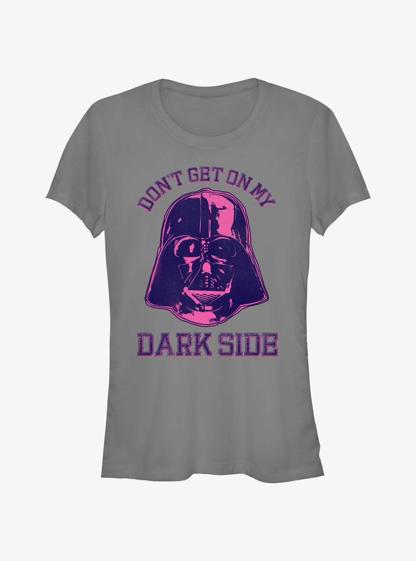 Star Wars I Vote Vader Girls T-Shirt, CHARCOAL, hi-res