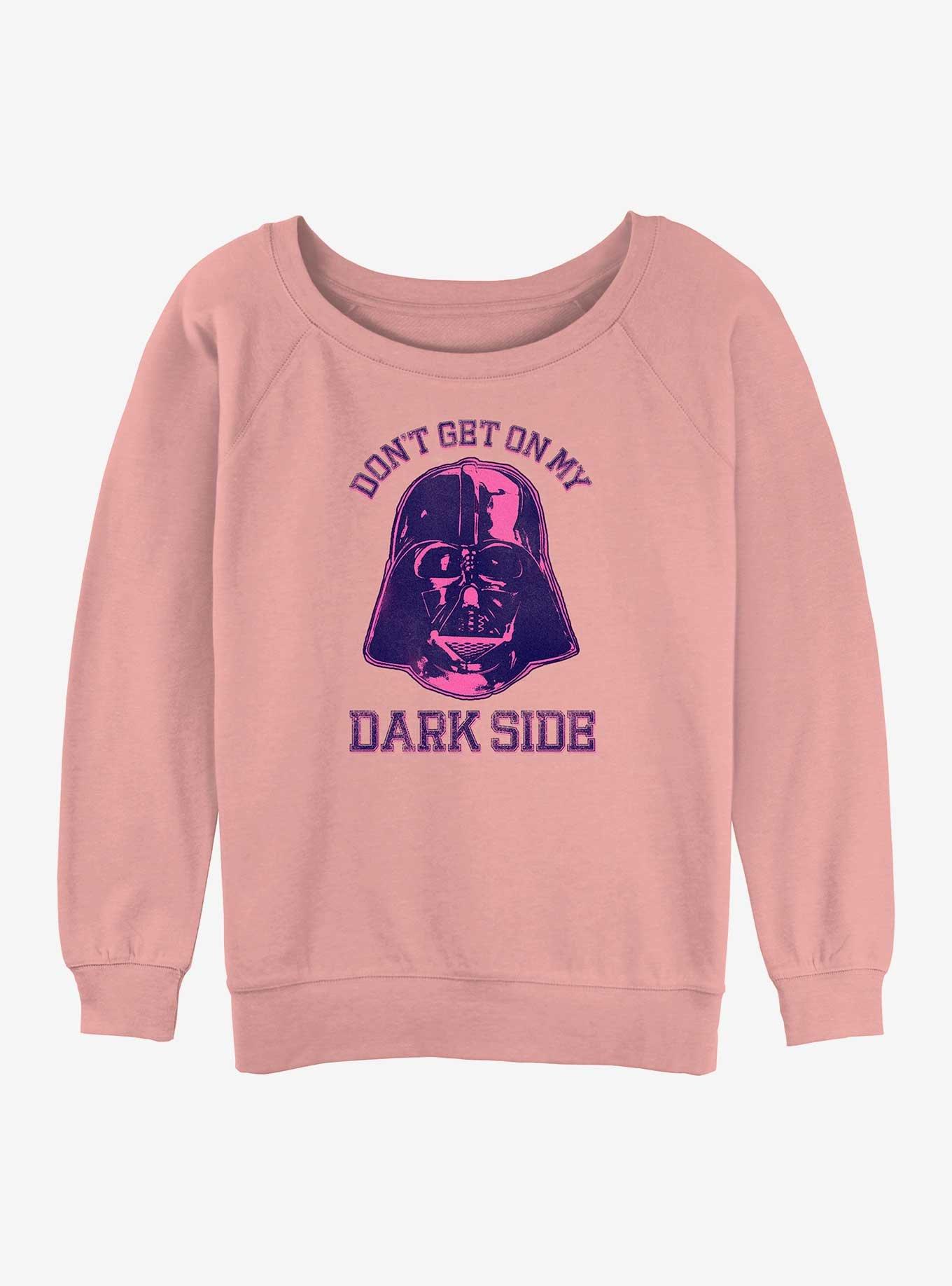 Star Wars I Vote Vader Girls Slouchy Sweatshirt, DESERTPNK, hi-res