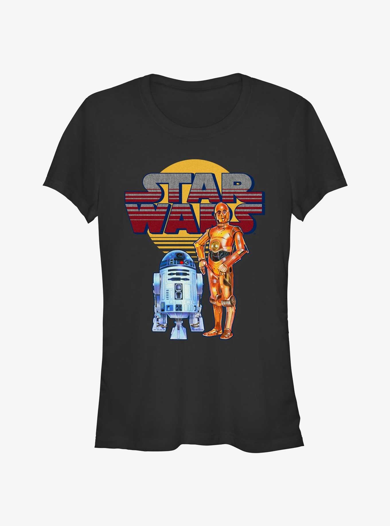 Star Wars Old School Droids Girls T-Shirt, , hi-res