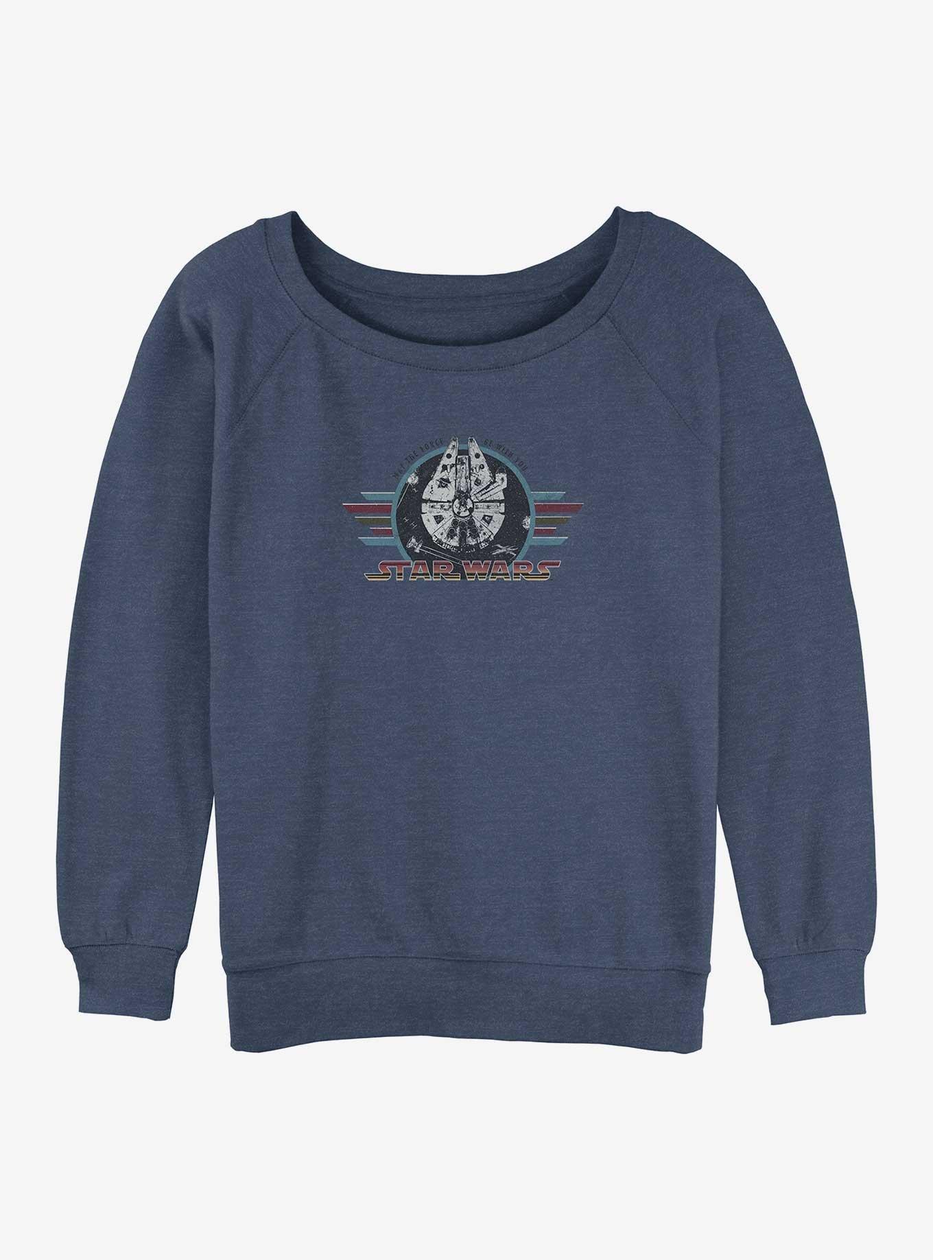 Star Wars Retro War Girls Slouchy Sweatshirt, , hi-res