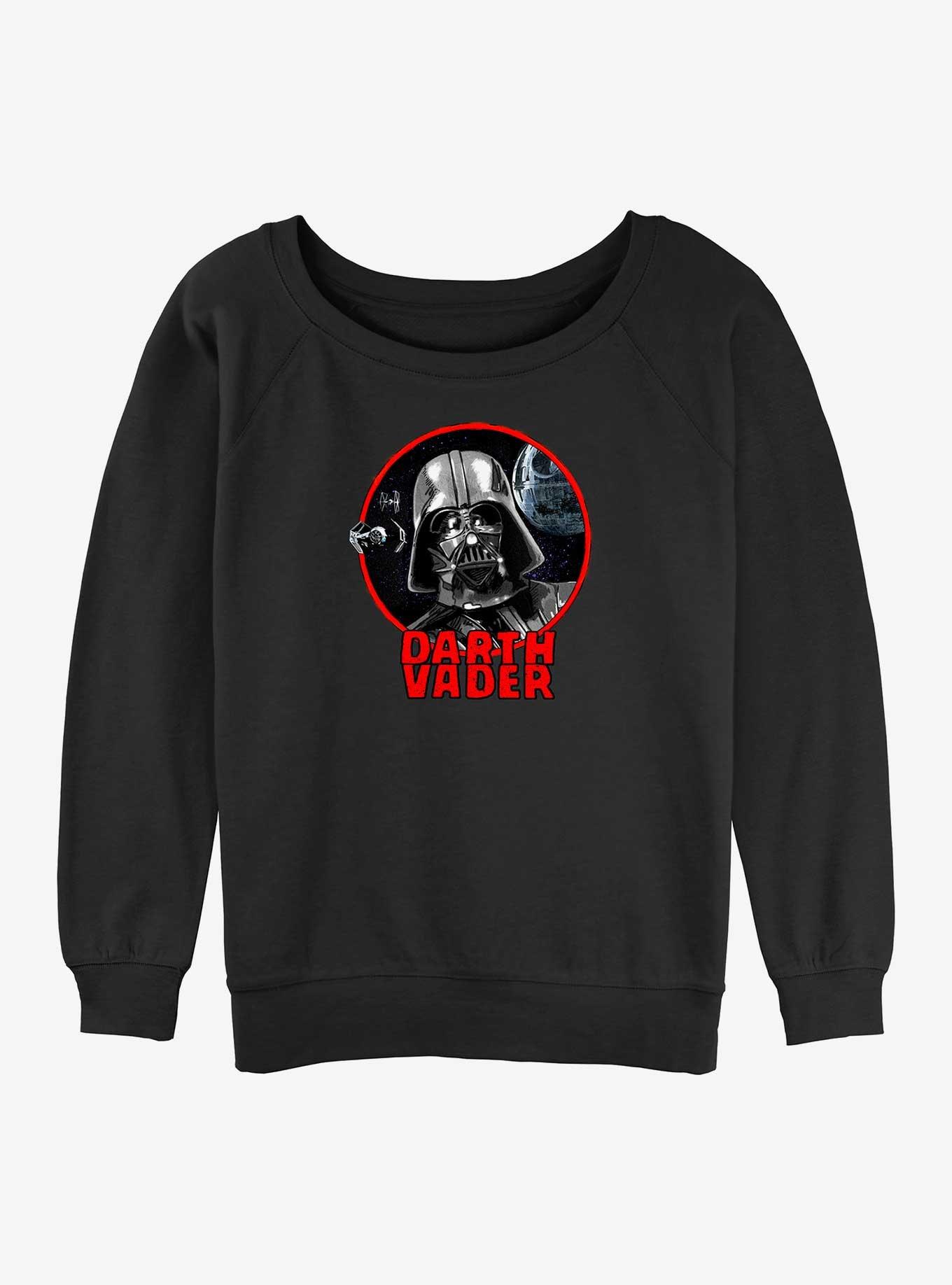 Star Wars Tilt The Vade Girls Slouchy Sweatshirt