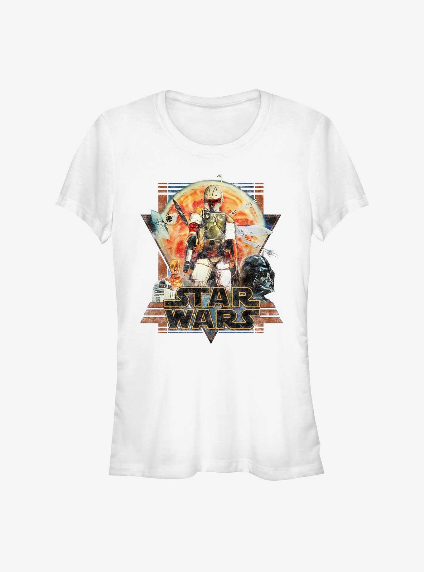 Star Wars Space Bounty Girls T-Shirt, BLACK, hi-res
