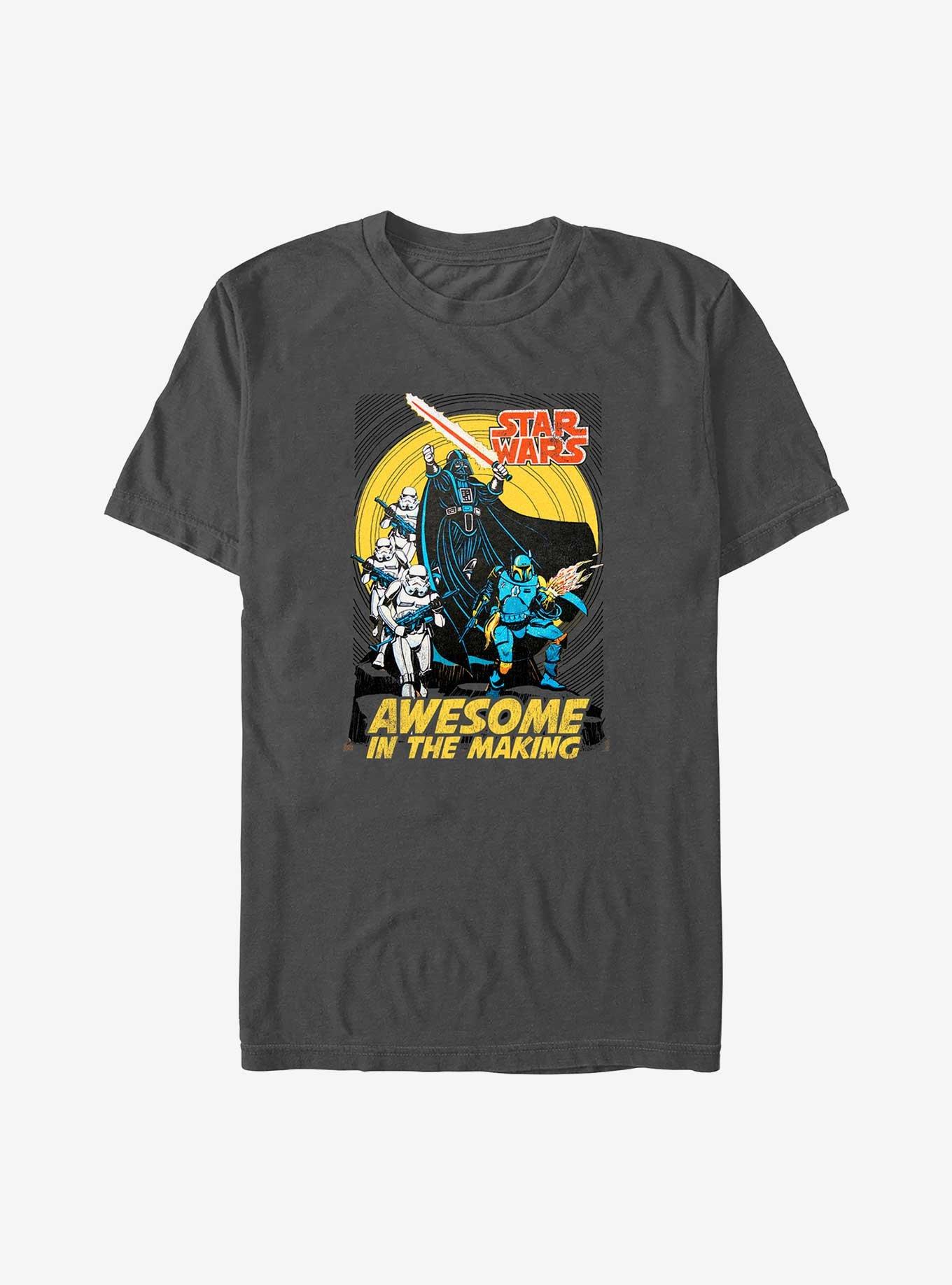 Star Wars Awesome In The Making T-Shirt, CHARCOAL, hi-res