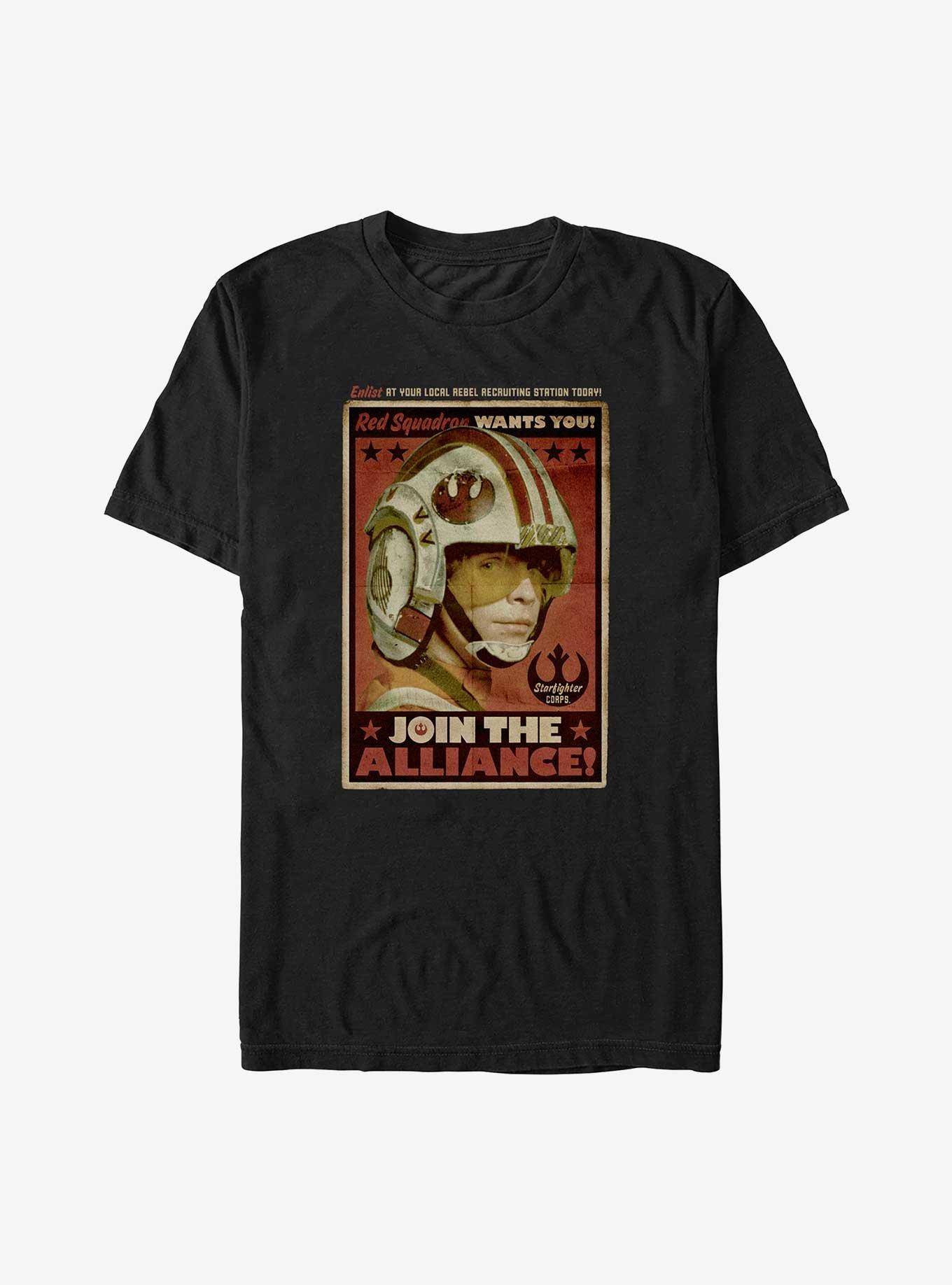 Star Wars Join The Alliance T-Shirt, BLACK, hi-res