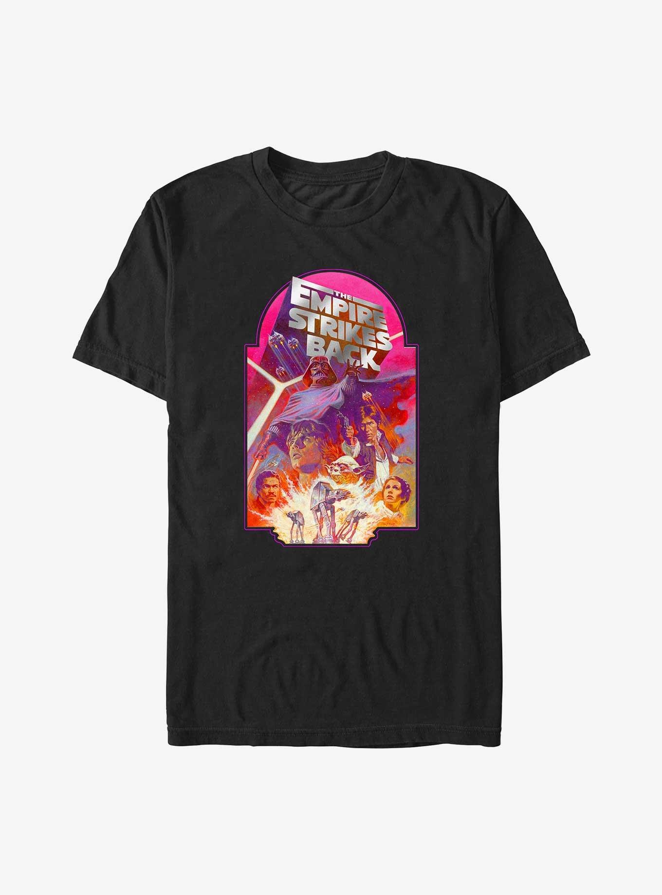 Star Wars Empire Poster T-Shirt, BLACK, hi-res