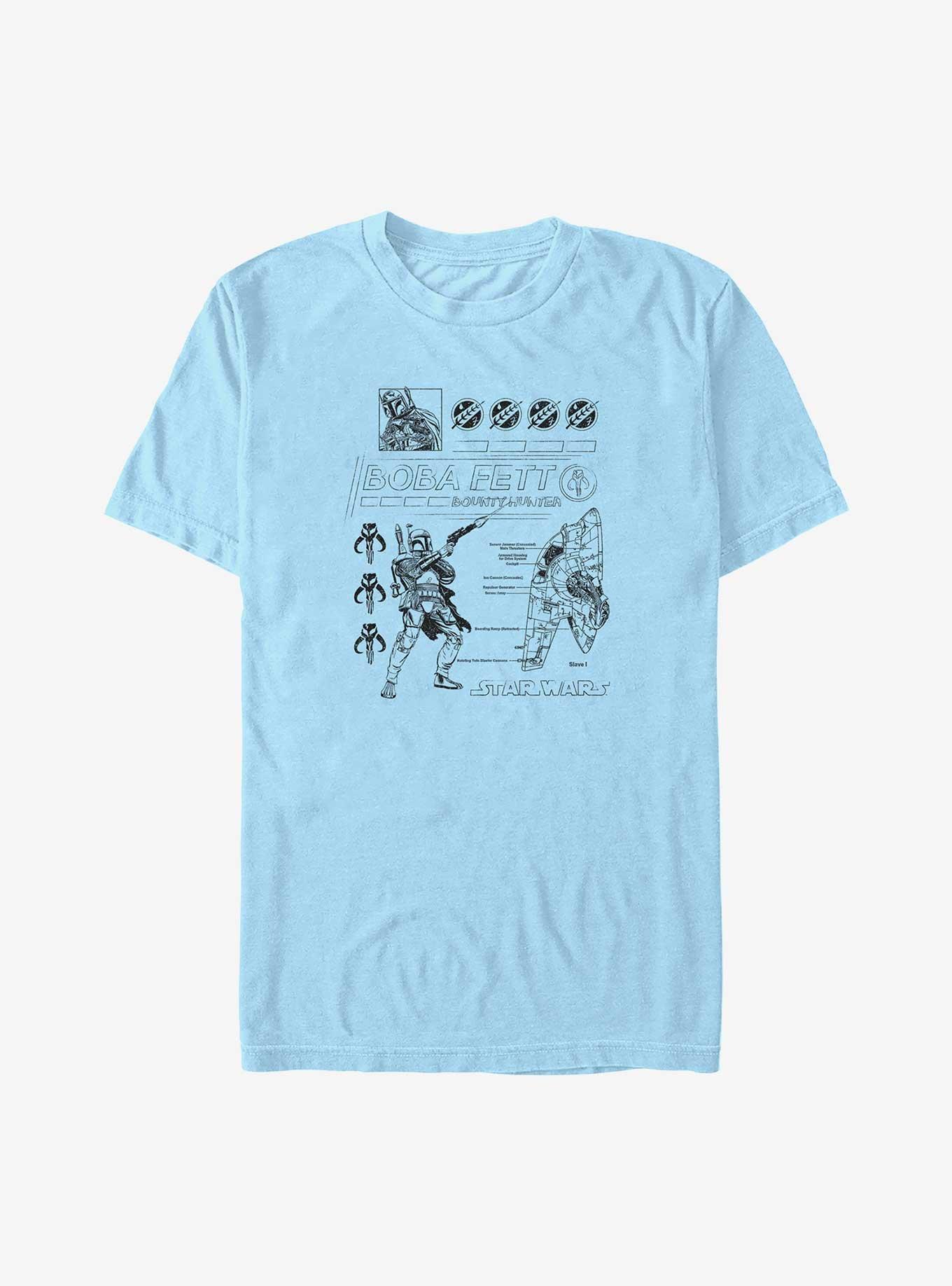 Star Wars Boba Tech T-Shirt, LT BLUE, hi-res