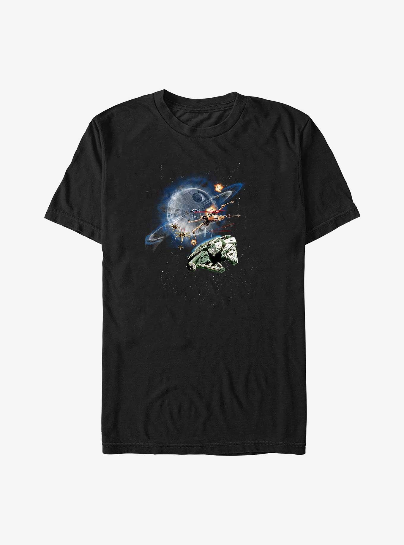 Star Wars Death Star Fight T-Shirt