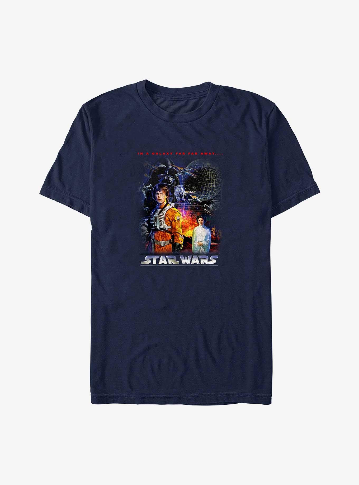 Star Wars 80's Space Wars T-Shirt, , hi-res