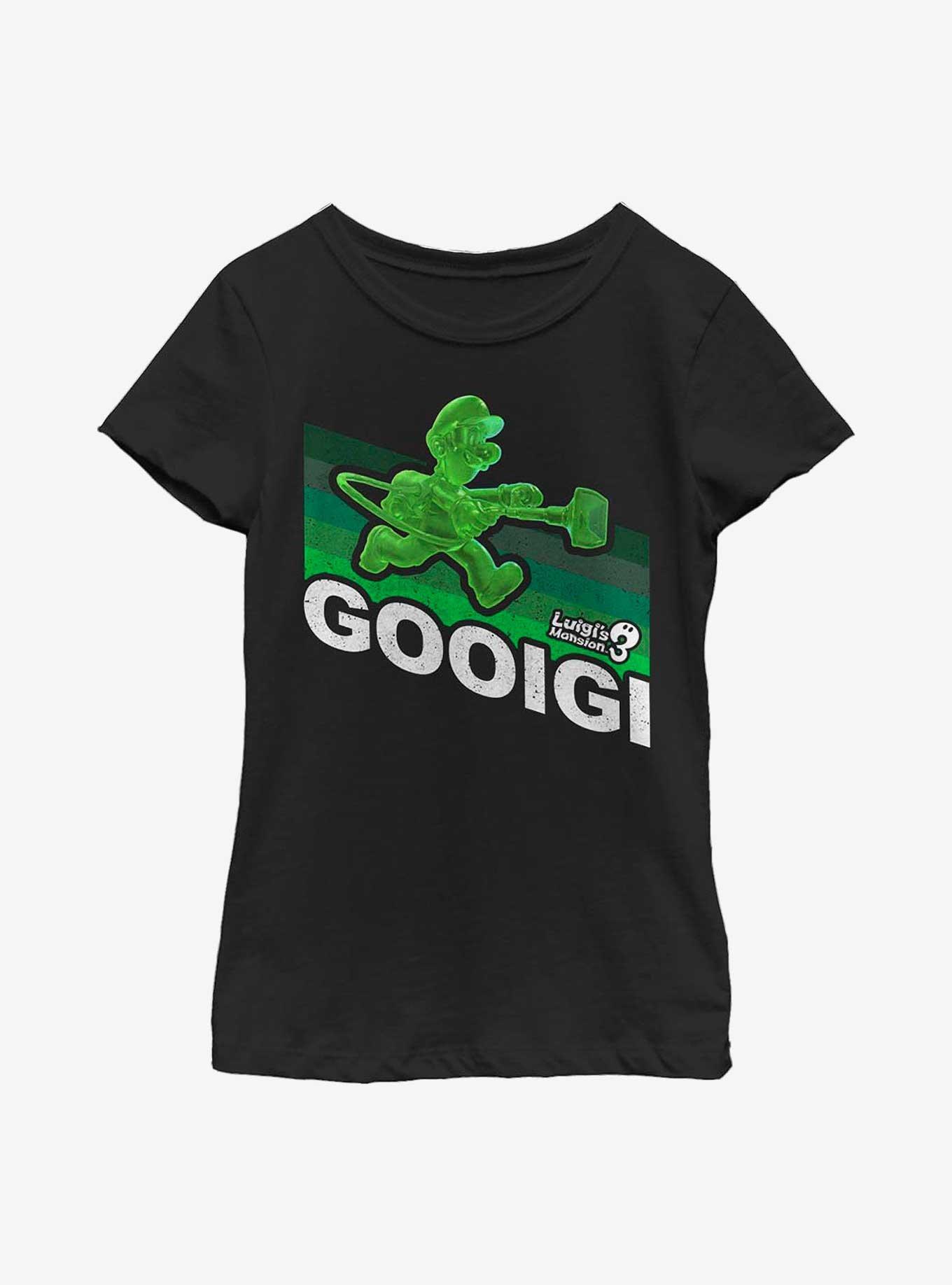 Nintendo Luigi's Mansion 3 Gooigi Retro Youth Girls T-Shirt, , hi-res