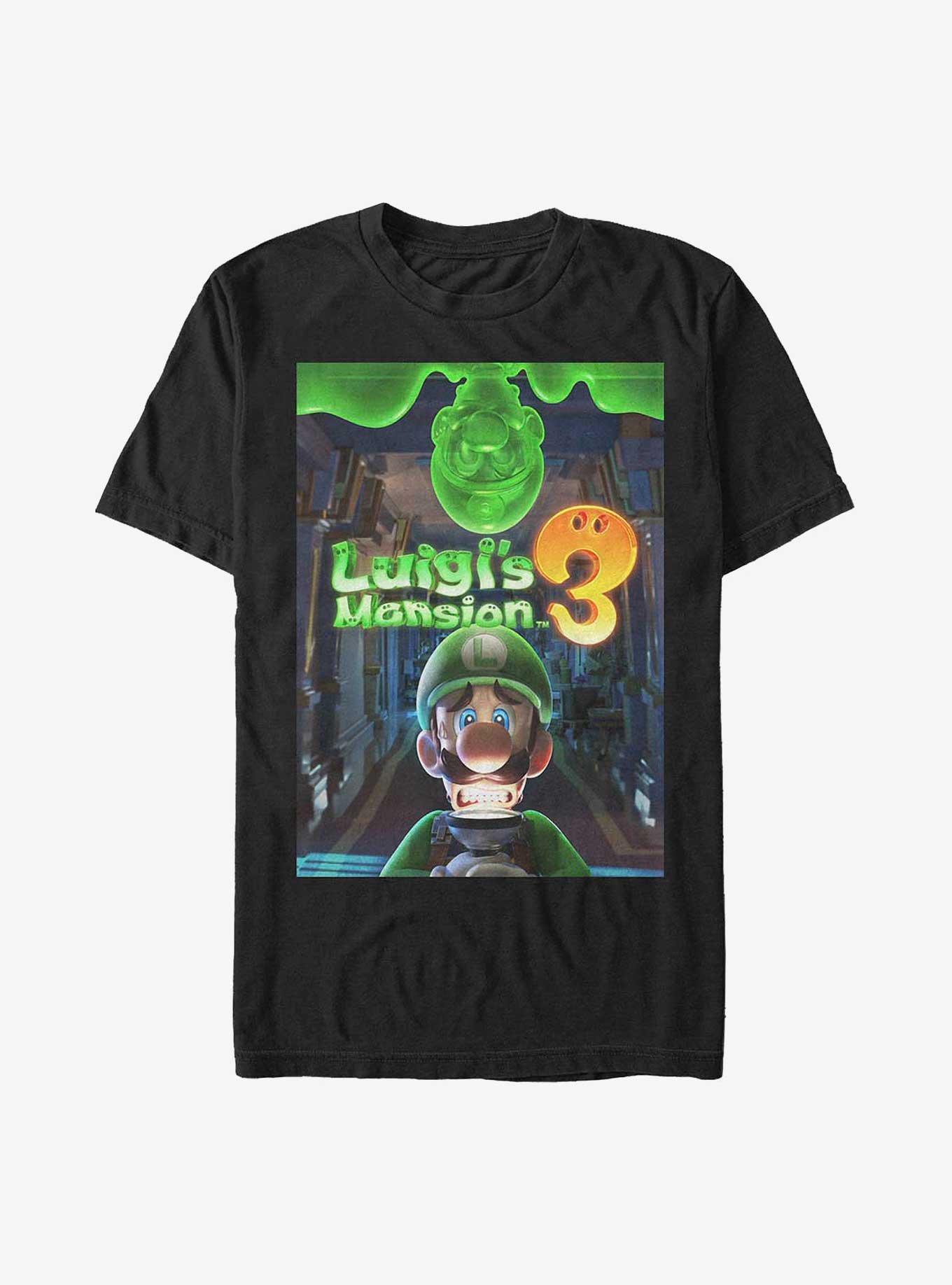 Nintendo Luigi's Mansion 3 Poster T-Shirt, , hi-res