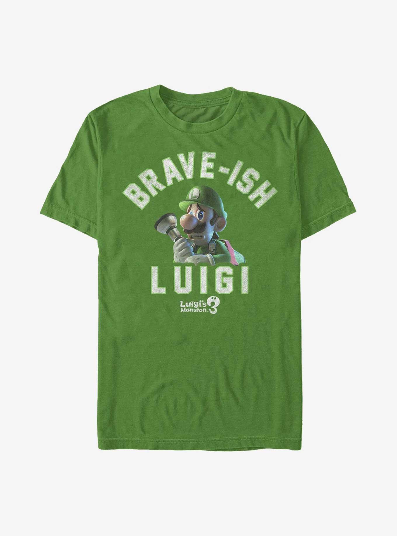Nintendo Luigi's Mansion 3 Brave-Ish Luigi T-Shirt, , hi-res