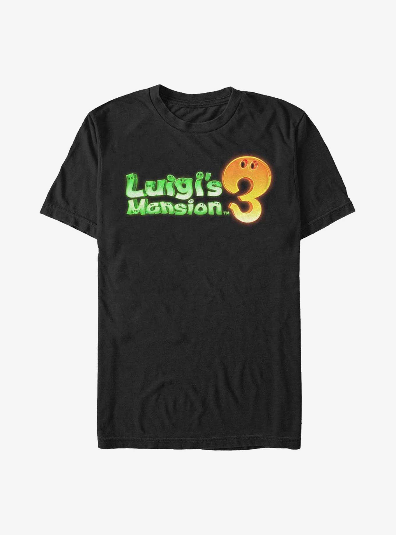 Nintendo Luigi's Mansion 3 Logo T-Shirt, , hi-res