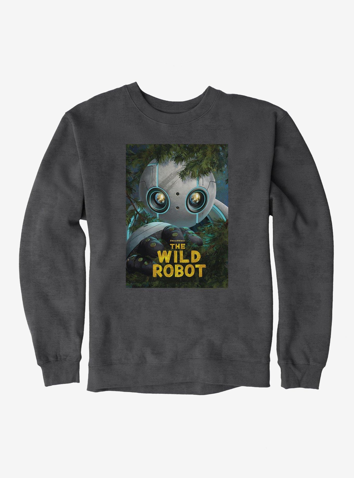 The Wild Robot Wilderness Poster Sweatshirt, , hi-res