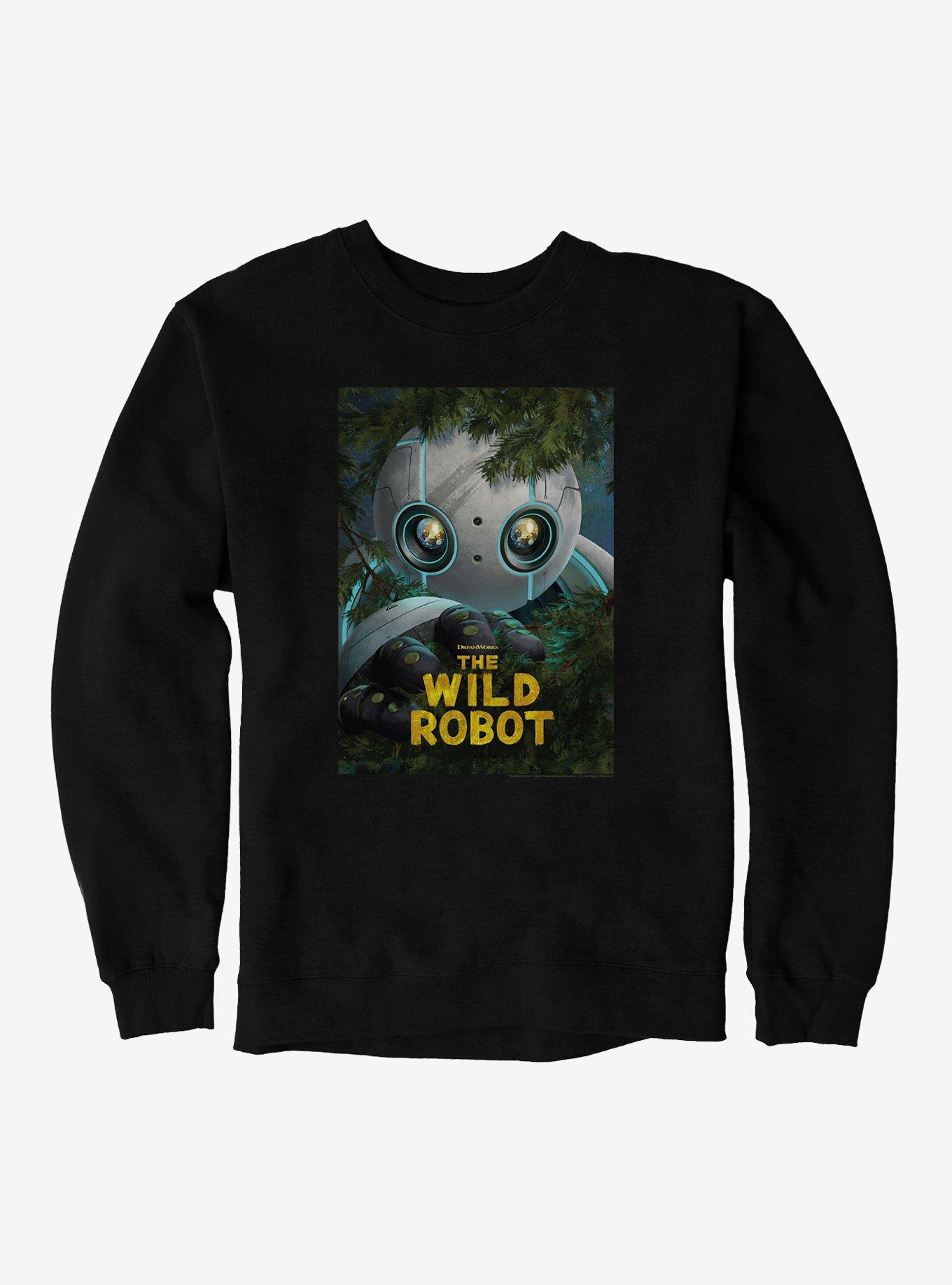 The Wild Robot Wilderness Poster Sweatshirt, , hi-res