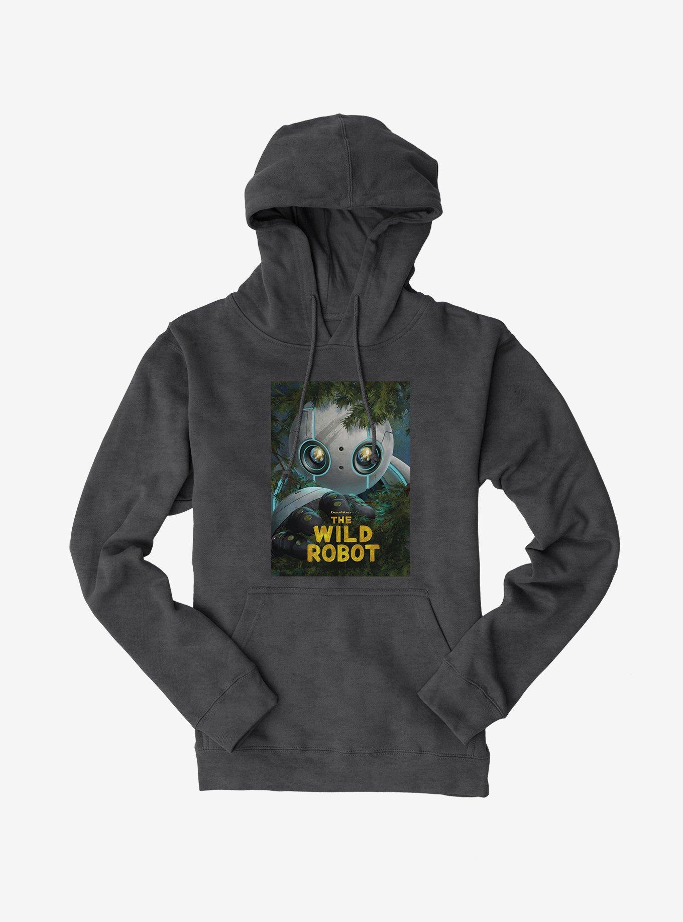 The Wild Robot Wilderness Poster Hoodie, , hi-res