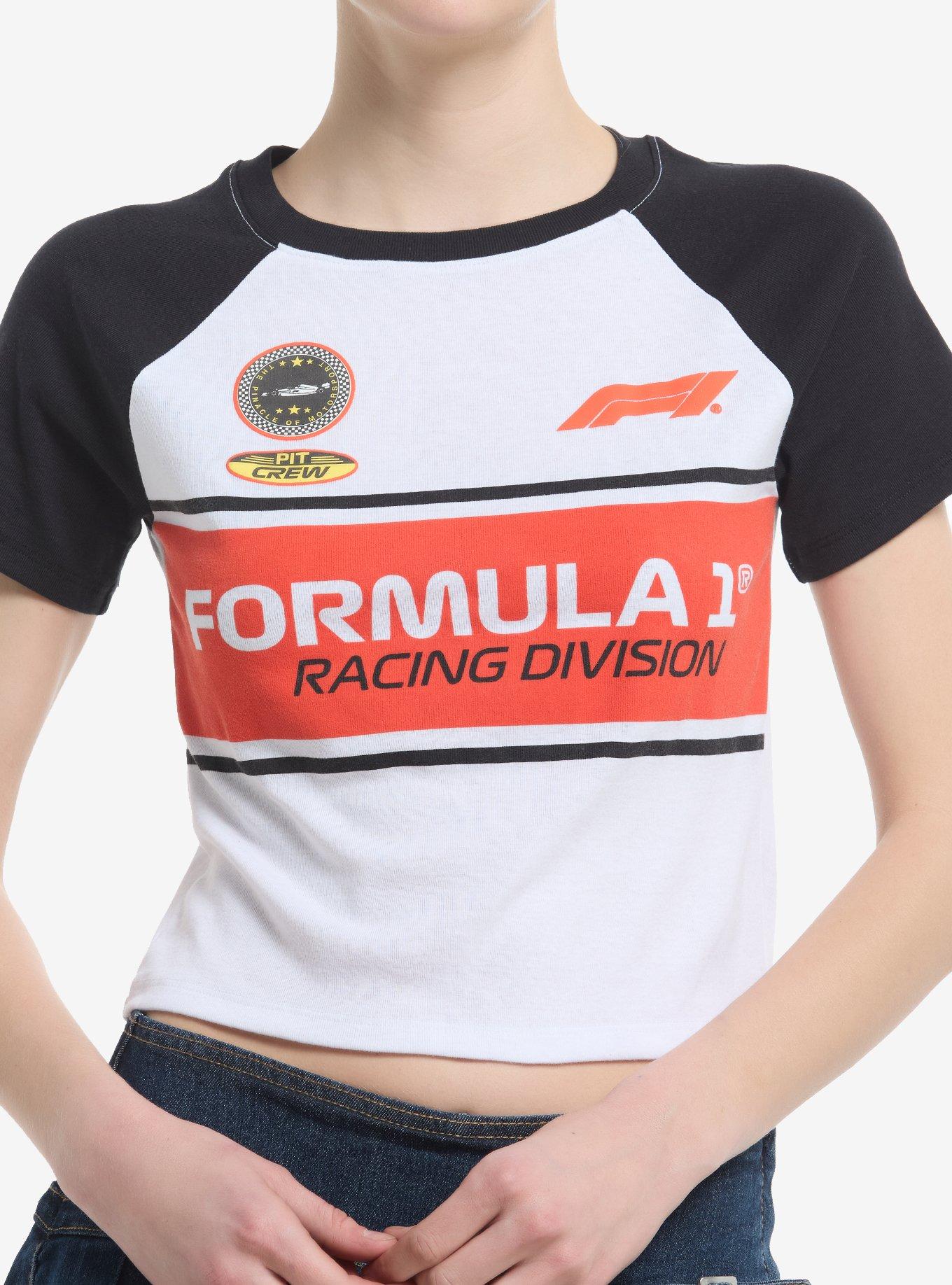 Formula 1 Pit Crew Girls Raglan Baby T-Shirt, , hi-res