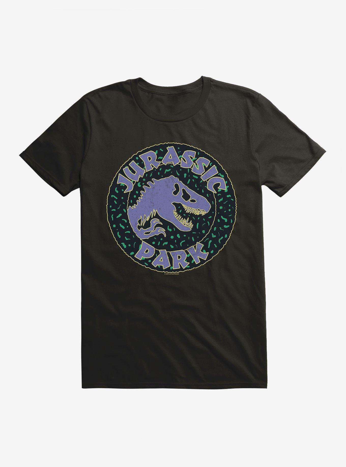 Jurassic Park 90's Retro Logo T-Shirt, , hi-res