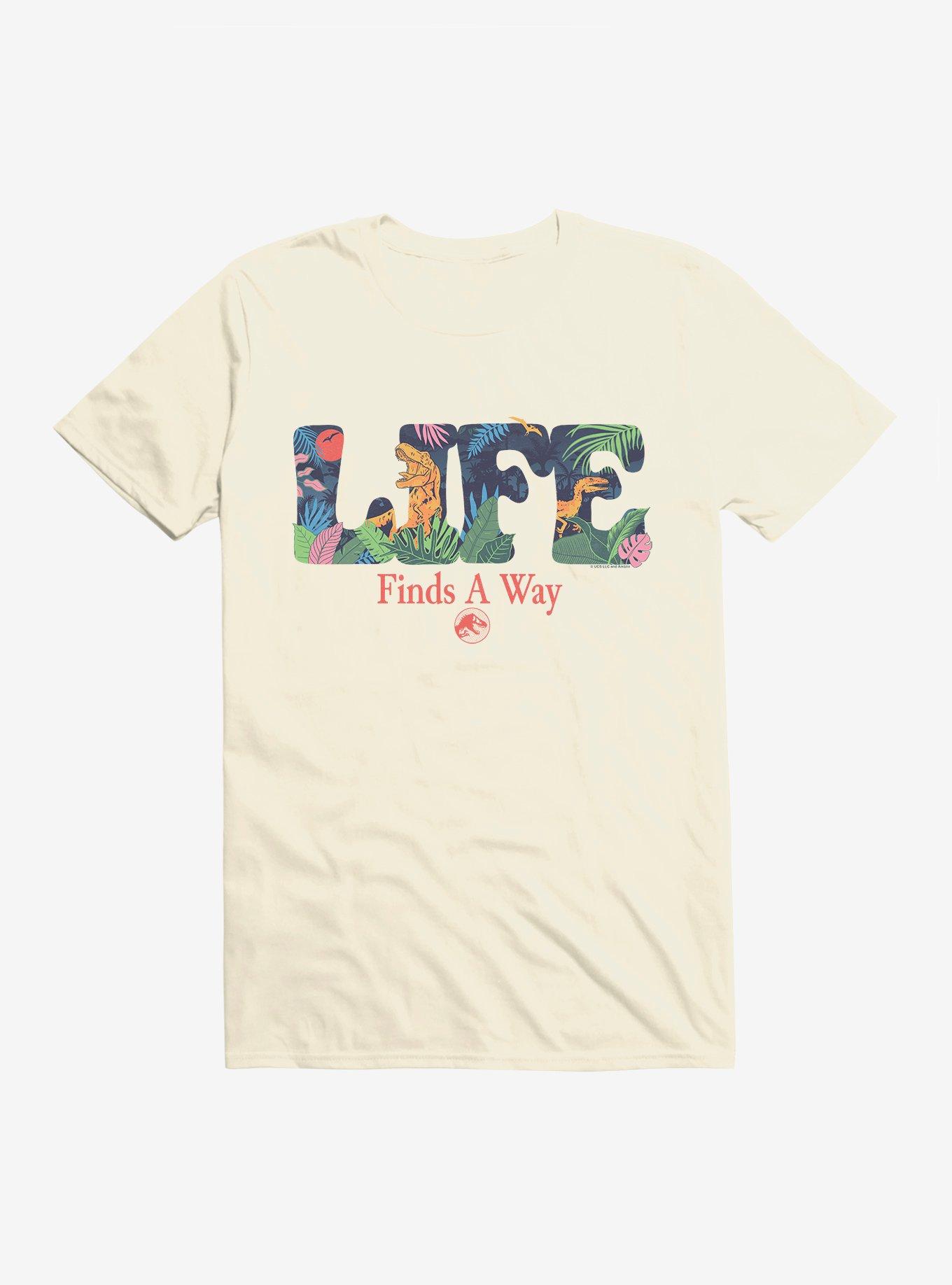 Jurassic Park Finds A Way T-Shirt, , hi-res