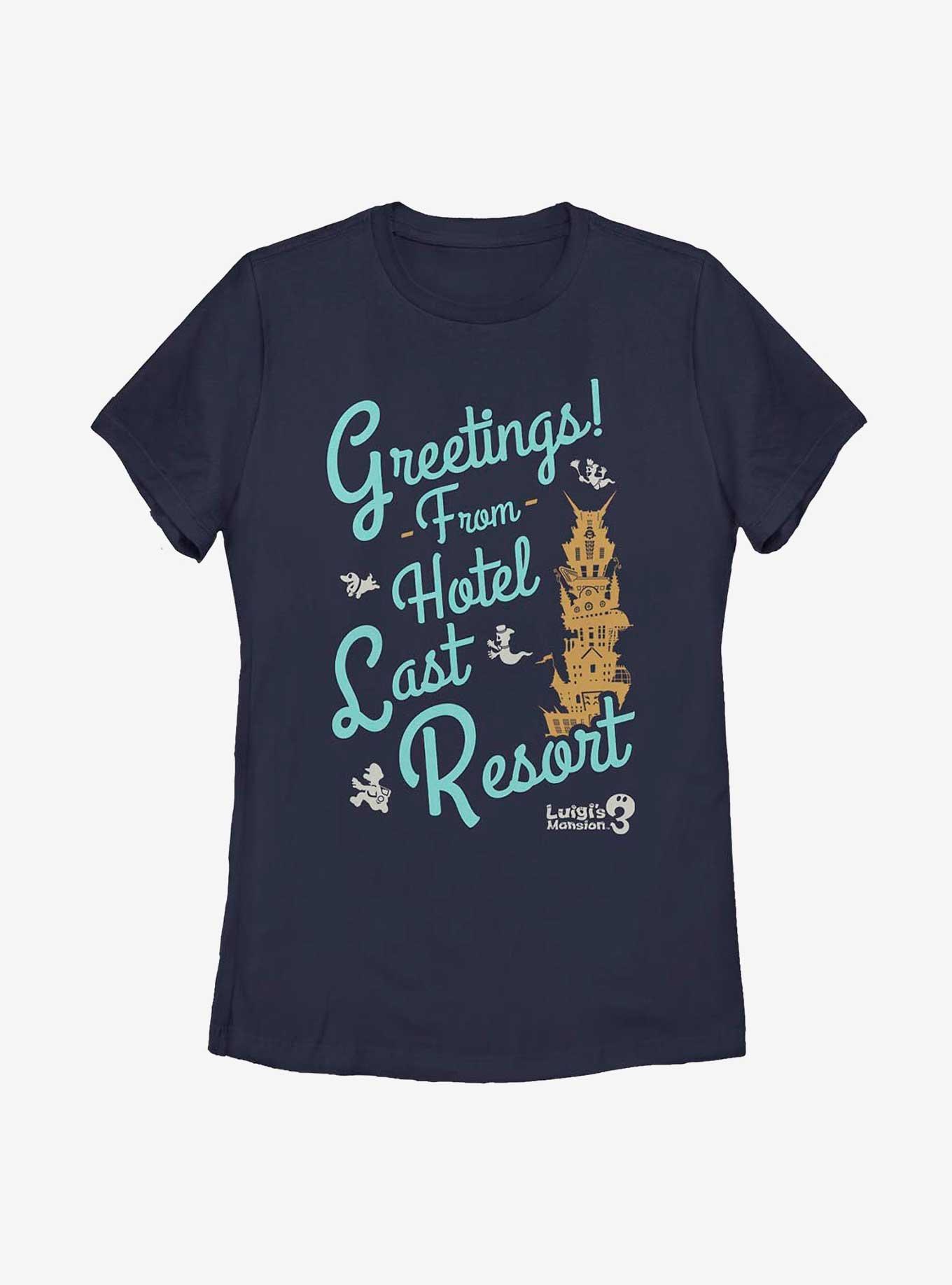 Nintendo Luigi's Mansion 3 Greetings From Last Resort Womens T-Shirt, , hi-res