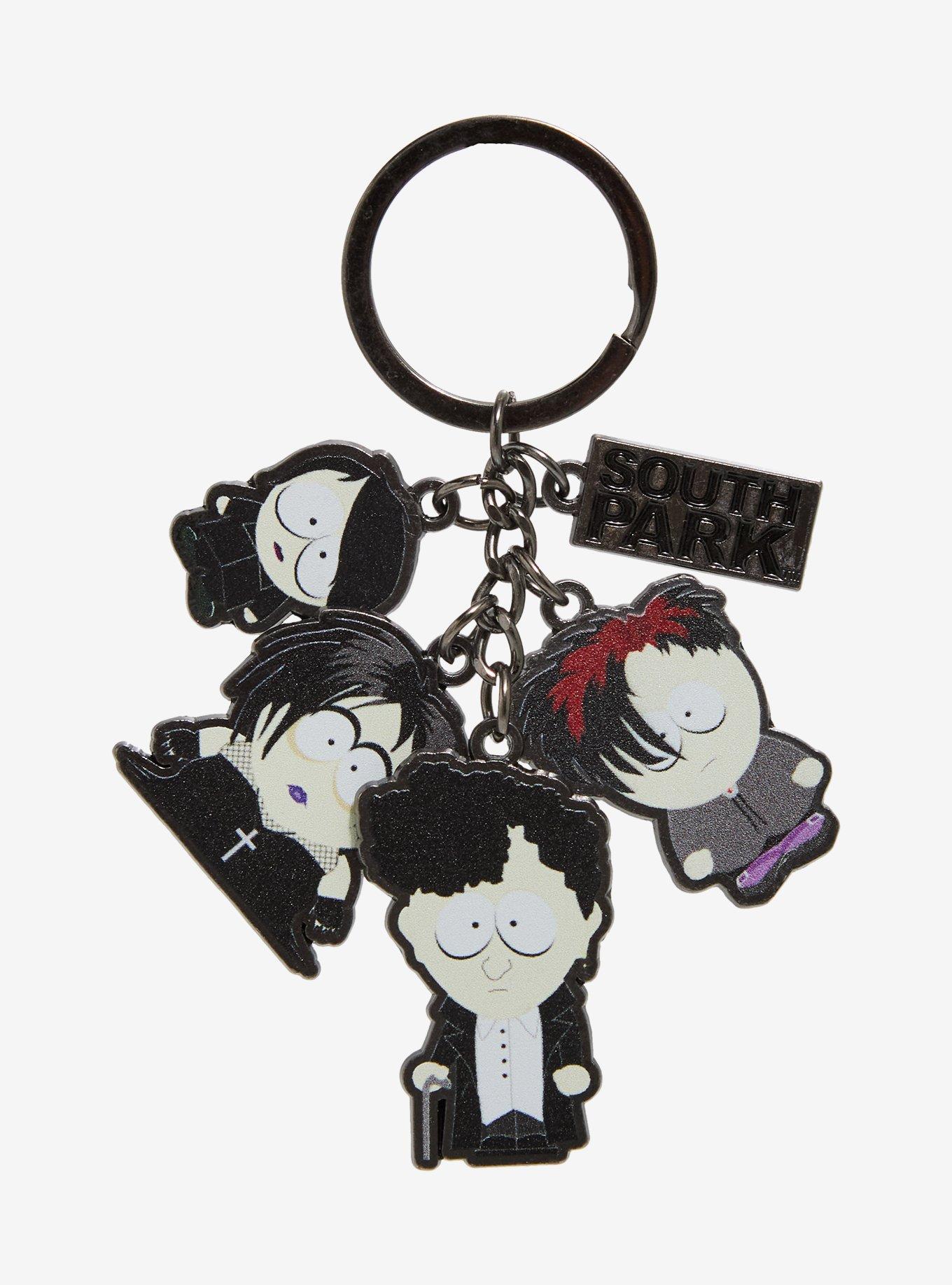 South Park Goth Kids Charm Key Chain, , hi-res