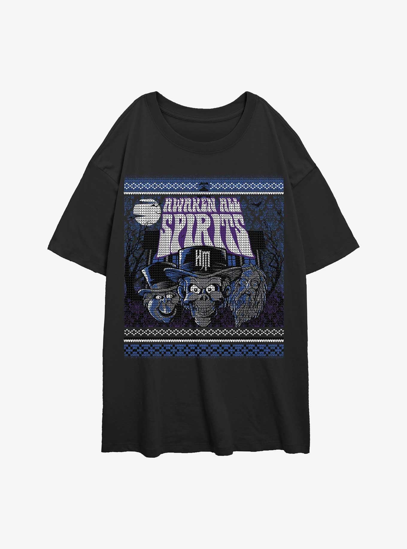 Haunted Mansion Ugly Halloween Girls Oversized T-Shirt, , hi-res