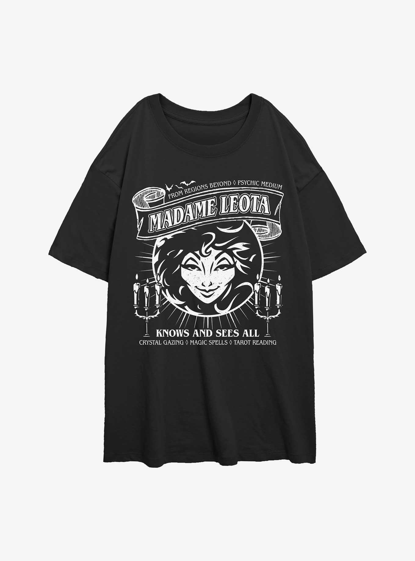 Haunted Mansion Madame Leota Knows All Girls Oversized T-Shirt, , hi-res