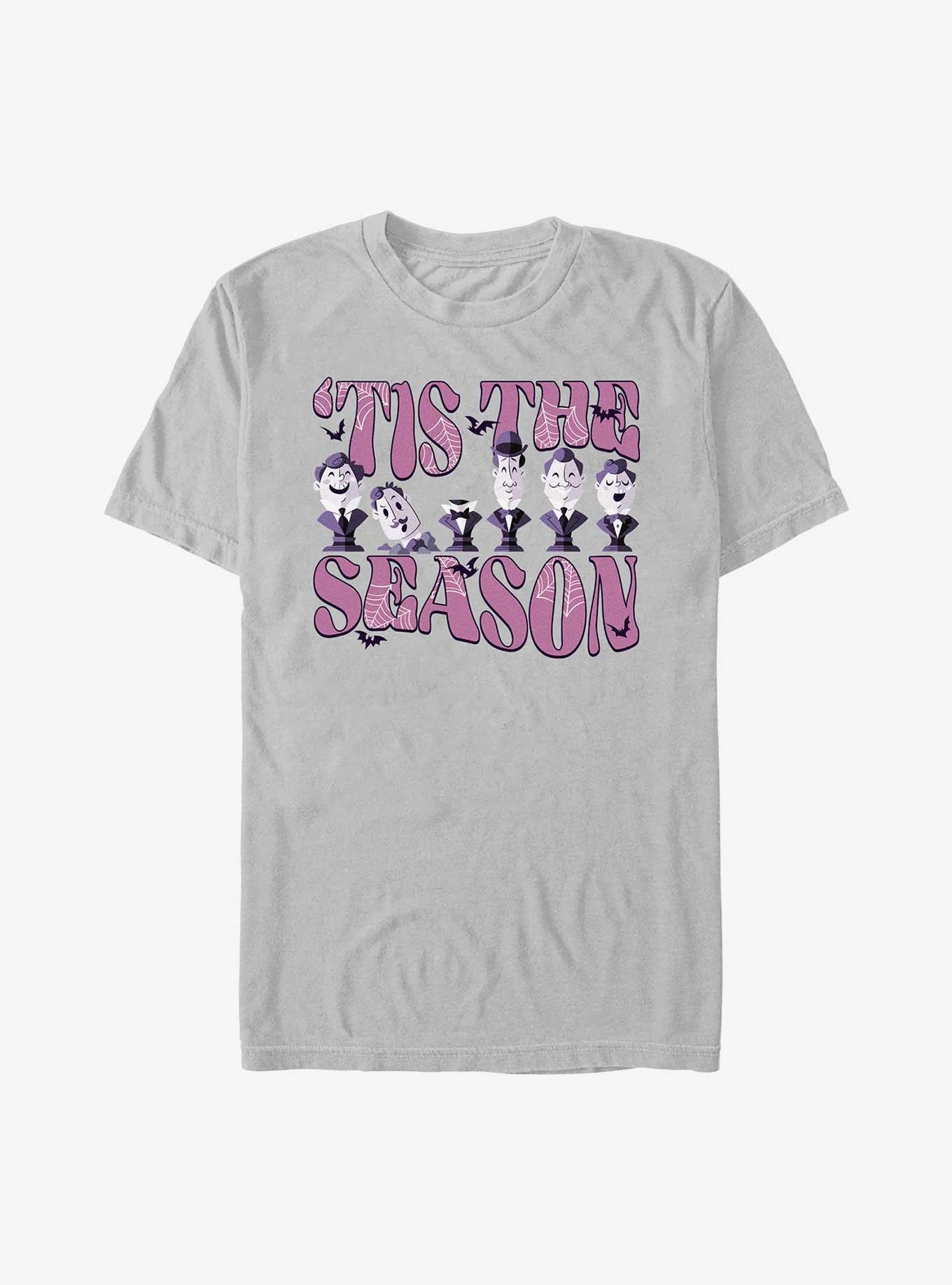 Haunted Mansion Tis the Season T-Shirt, SILVER, hi-res