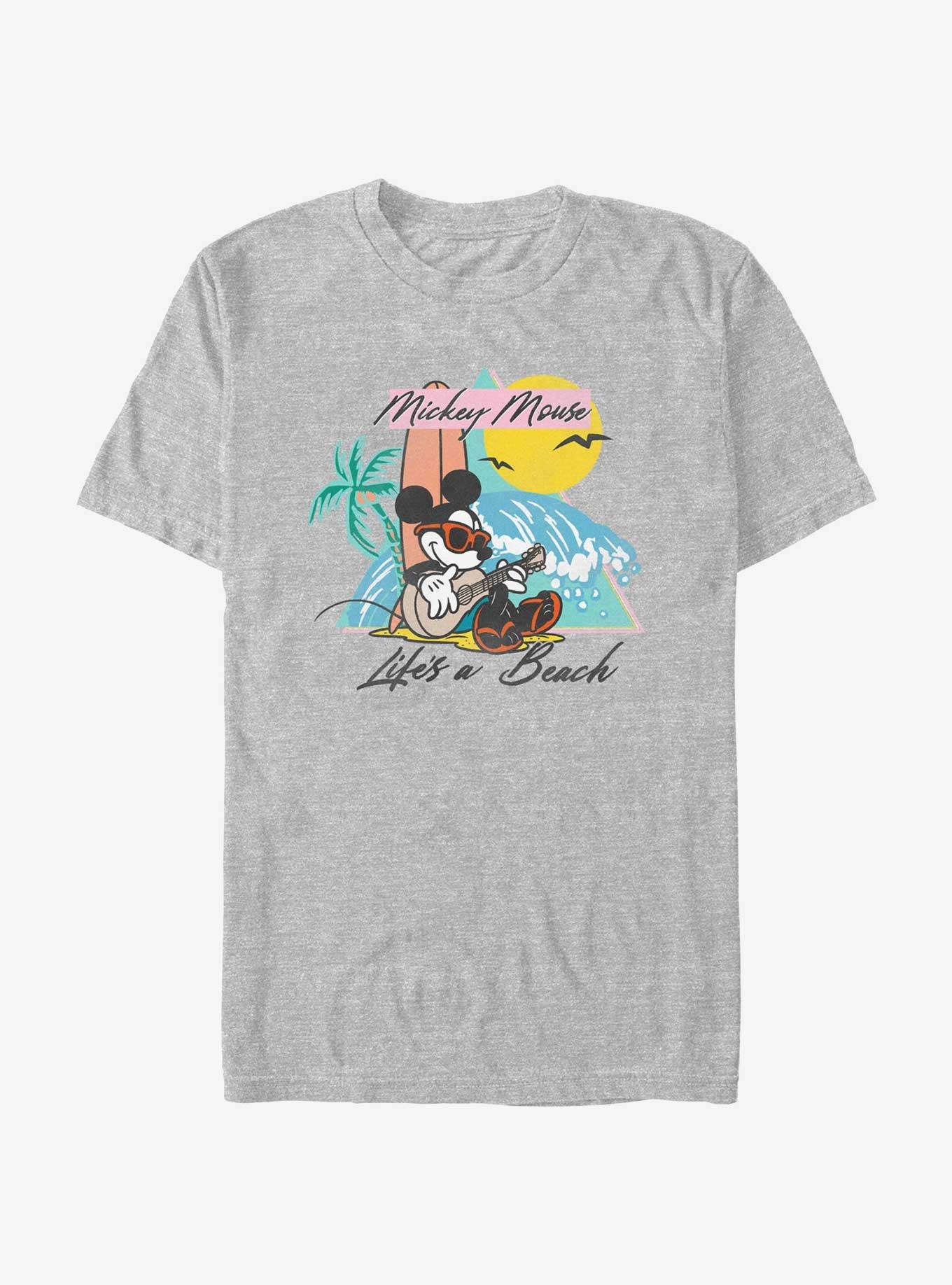 Disney Mickey Mouse Life's A Beach T-Shirt, , hi-res
