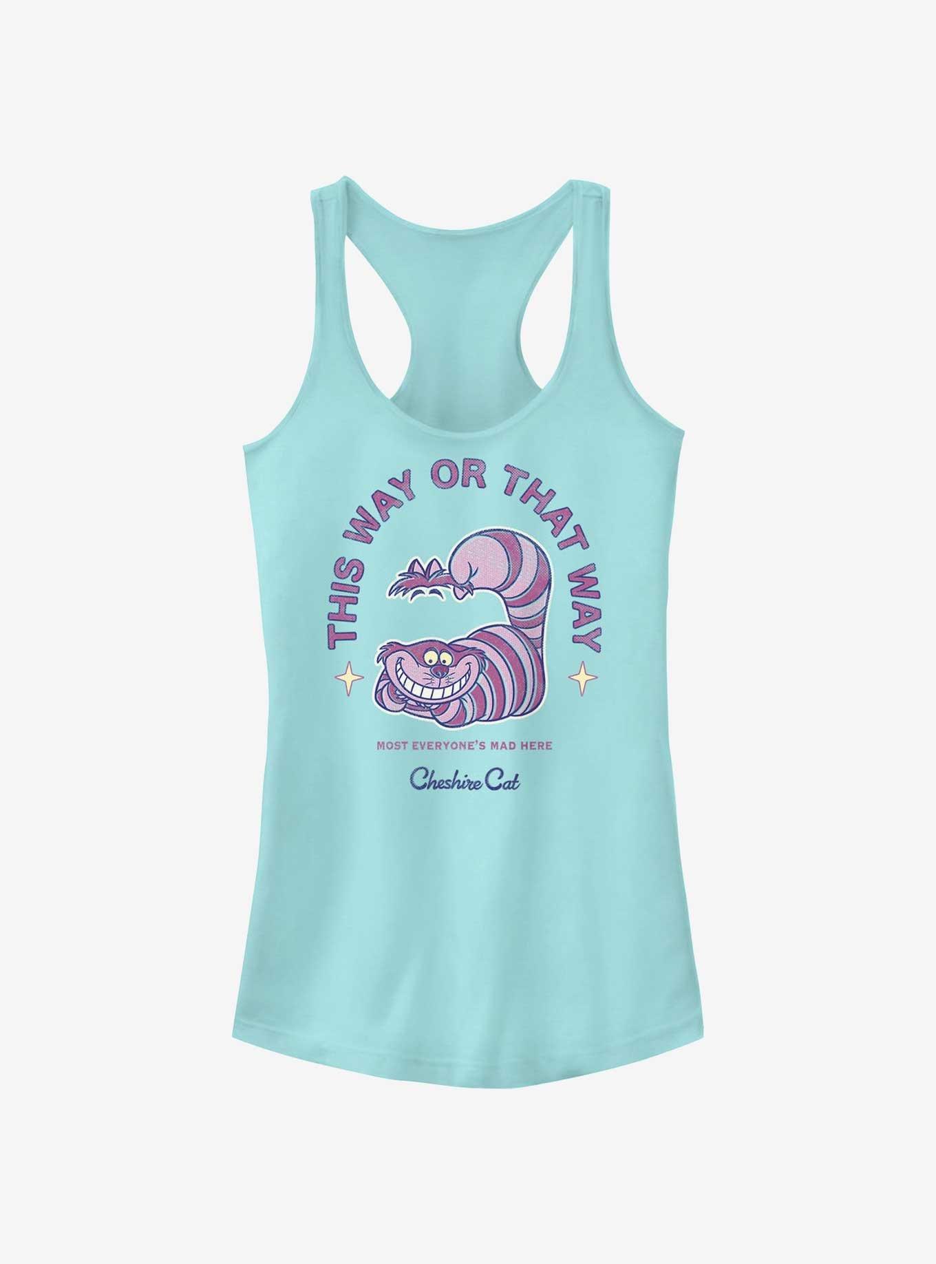 Disney Alice in Wonderland Cheshire Cat's Way Girls Tank
