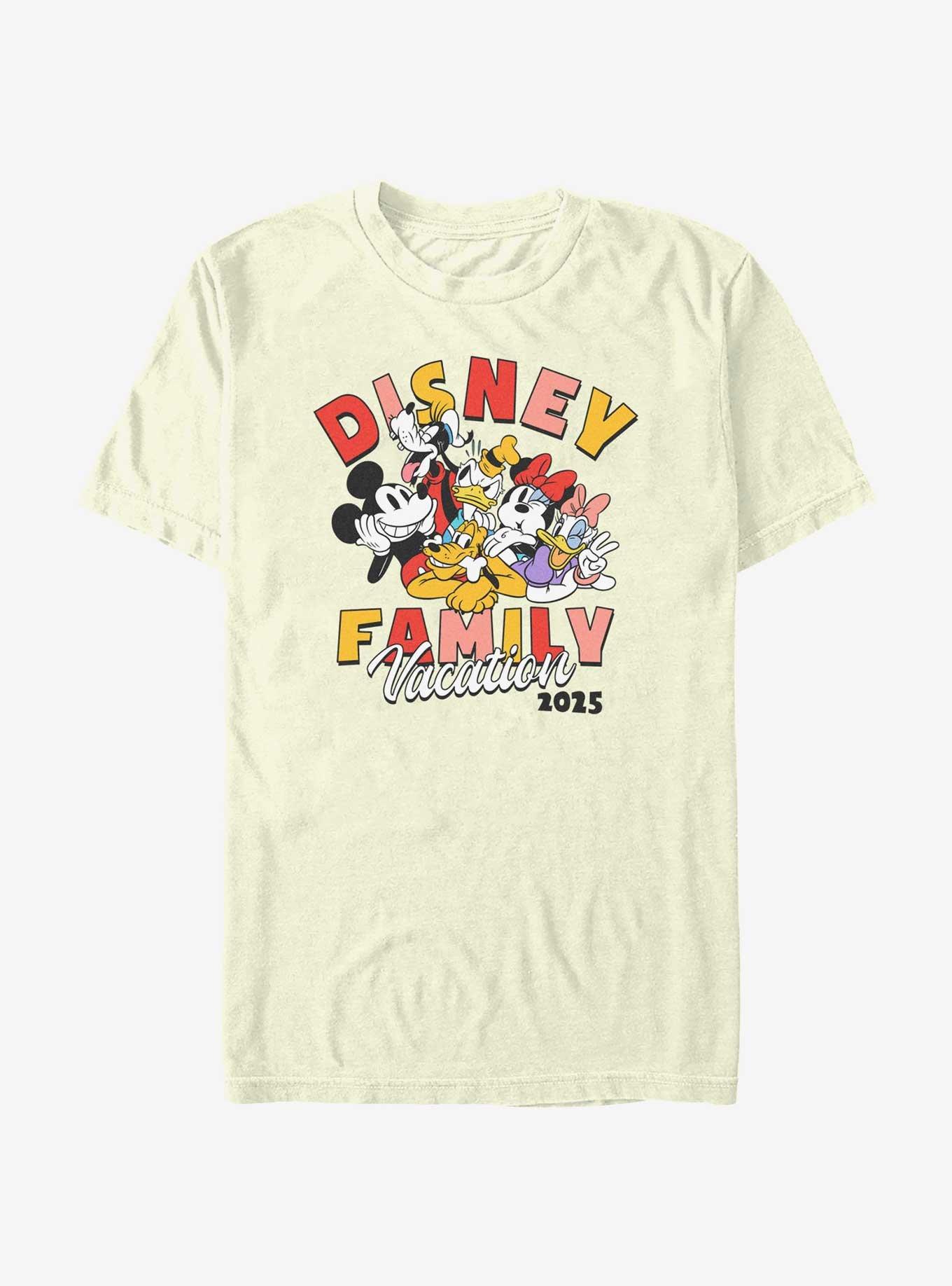 Disney Mickey Mouse Family Vacation 2025 T-Shirt, , hi-res