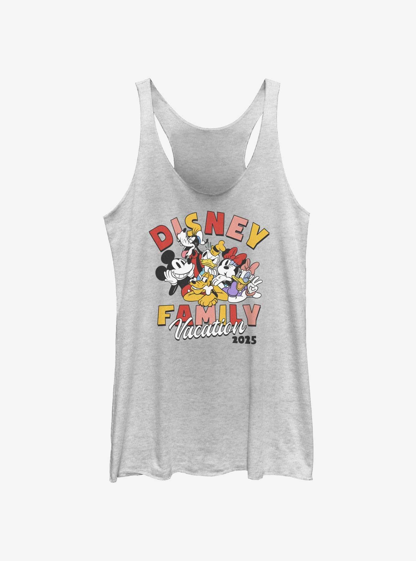 Disney Mickey Mouse Family Vacation 2025 Girls Tank, , hi-res