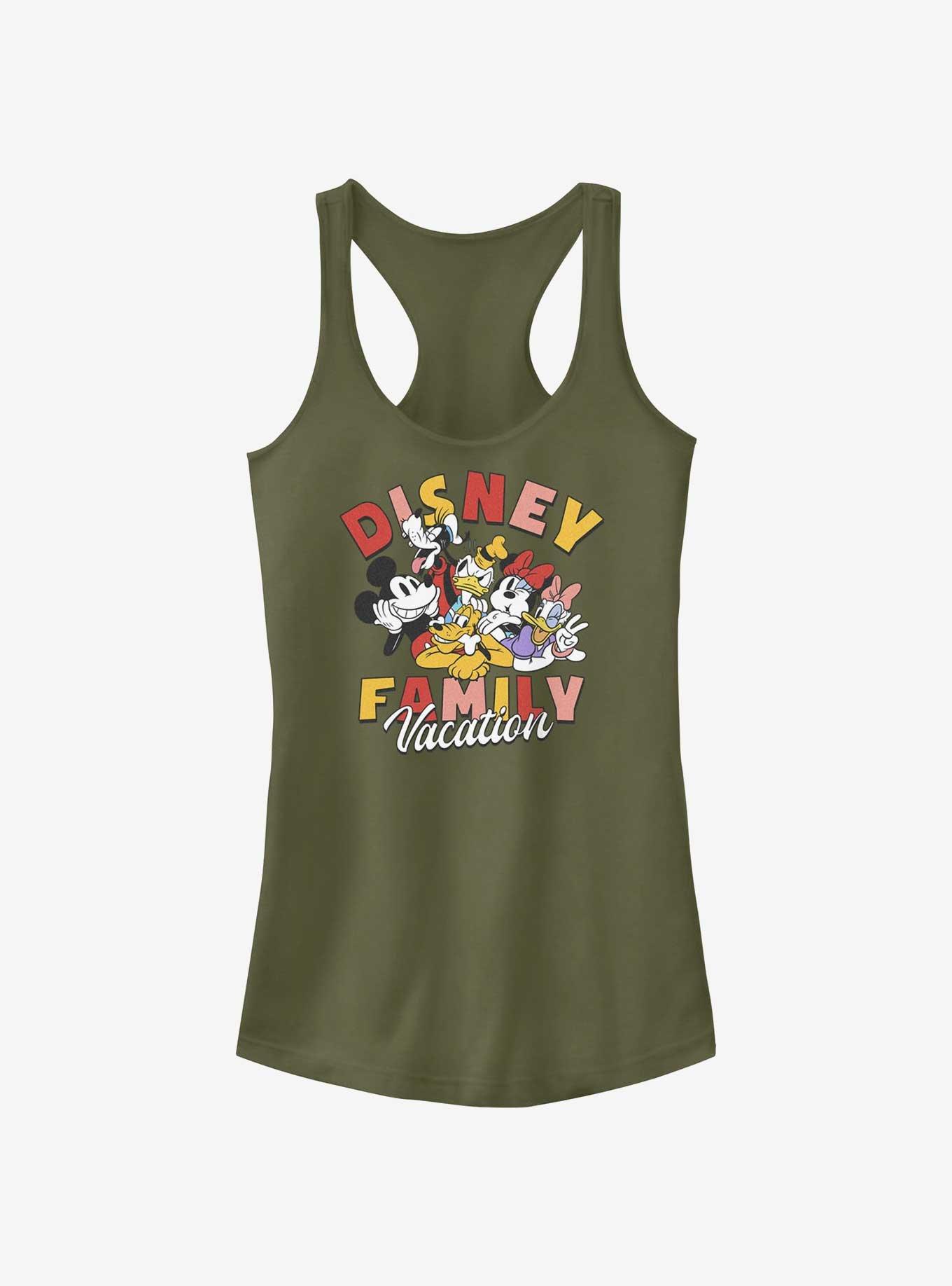 Disney Mickey Mouse Family Vacation Girls Tank Top