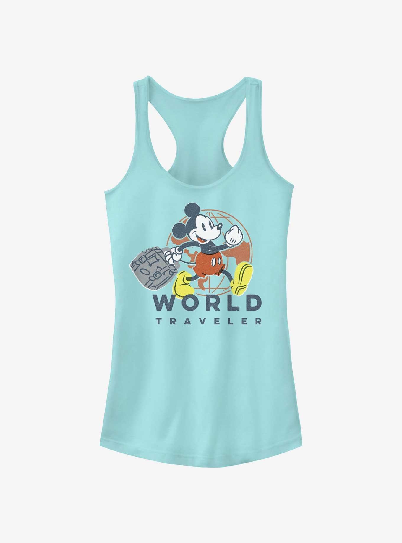 Disney Mickey Mouse World Traveler Girls Tank, , hi-res