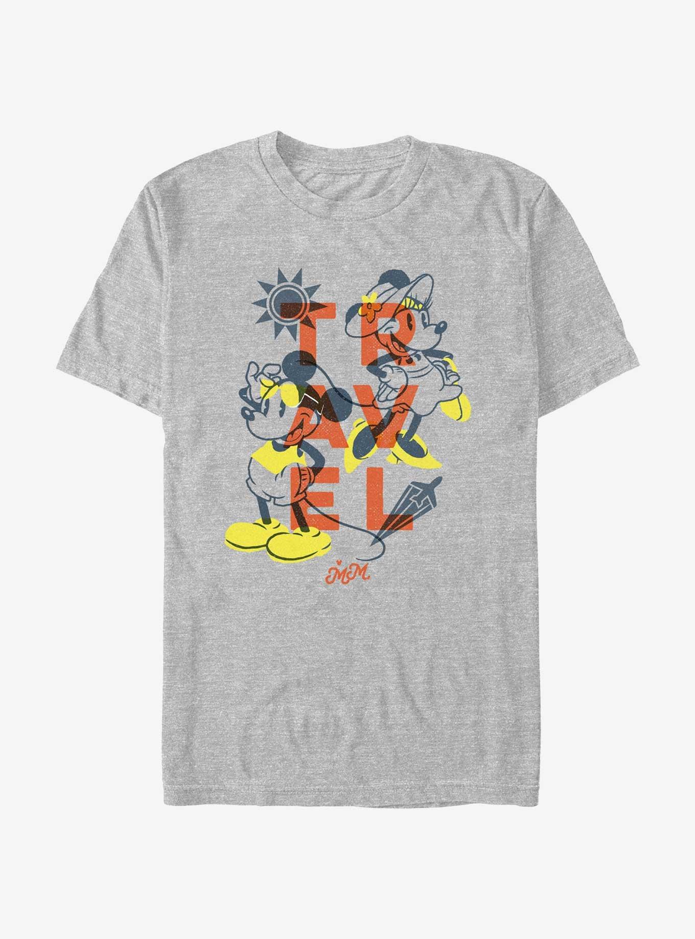 Disney Mickey Mouse & Minnie Mouse Travel T-Shirt, , hi-res