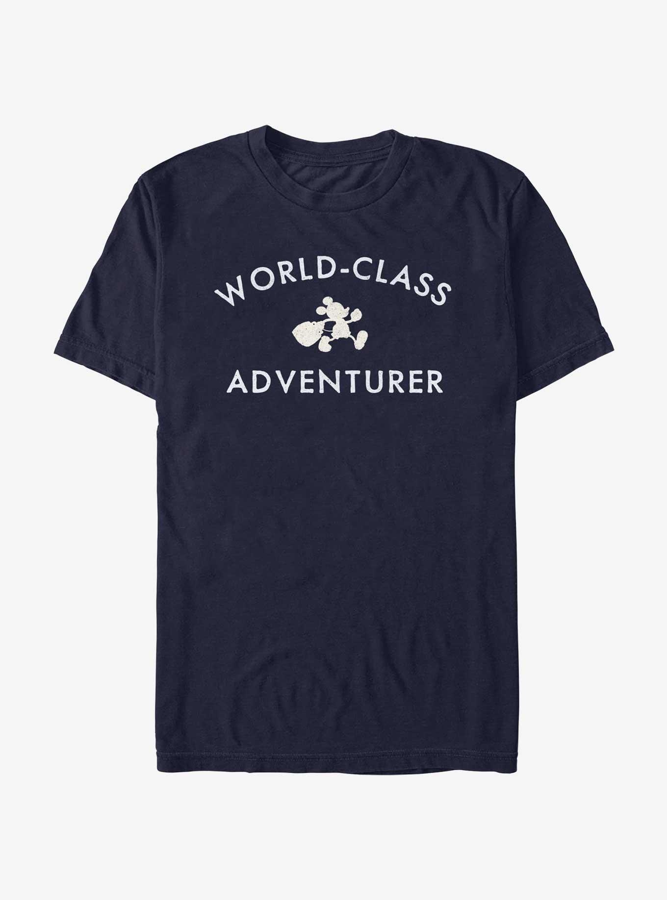 Disney Mickey Mouse World Class Adventurer T-Shirt, NAVY, hi-res