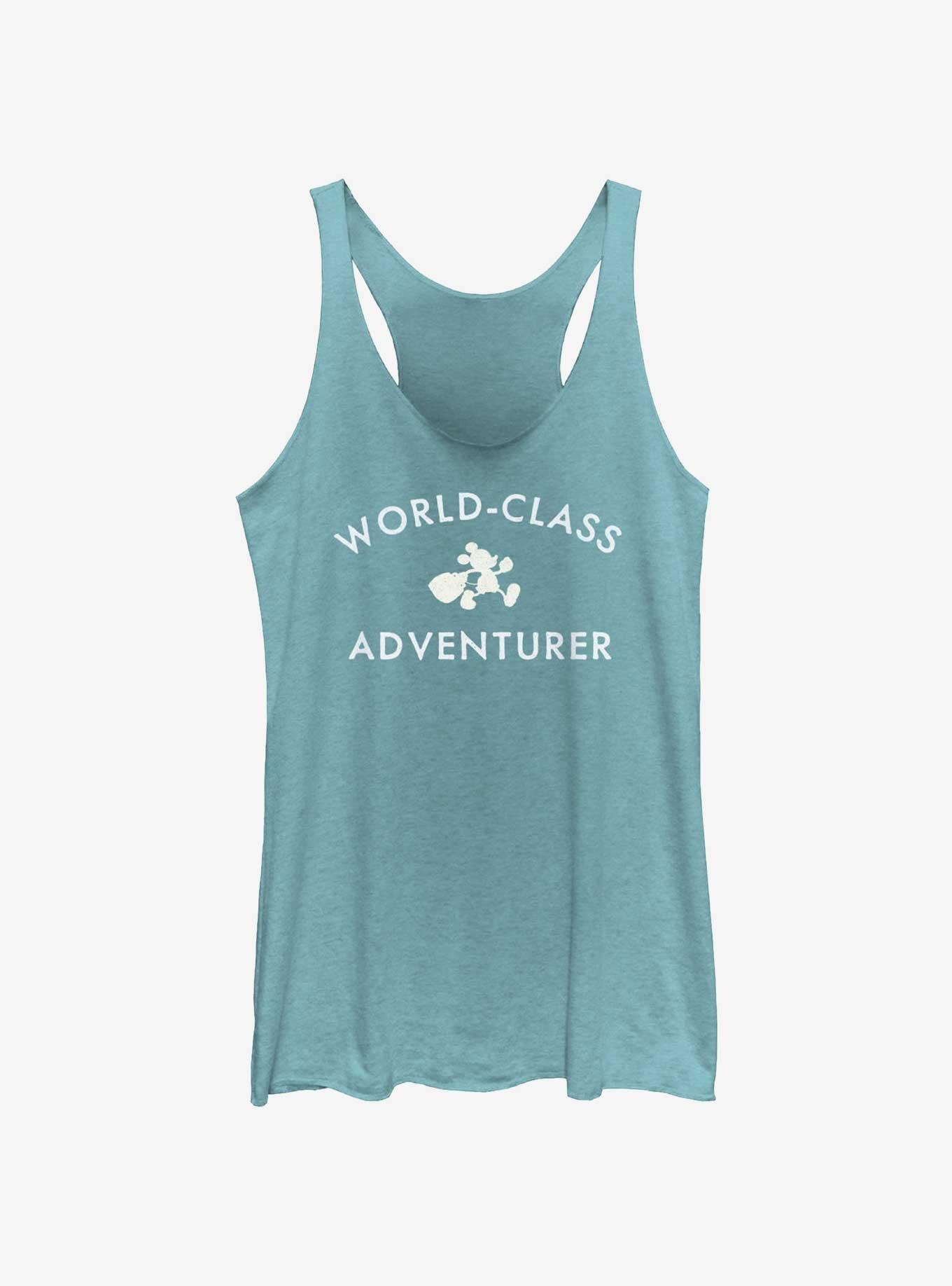 Disney Mickey Mouse World Class Adventurer Girls Tank, TAHI BLUE, hi-res