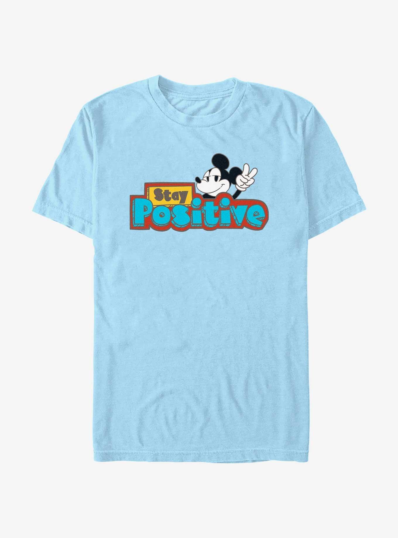 Disney Mickey Mouse Stay Positive T-Shirt, , hi-res