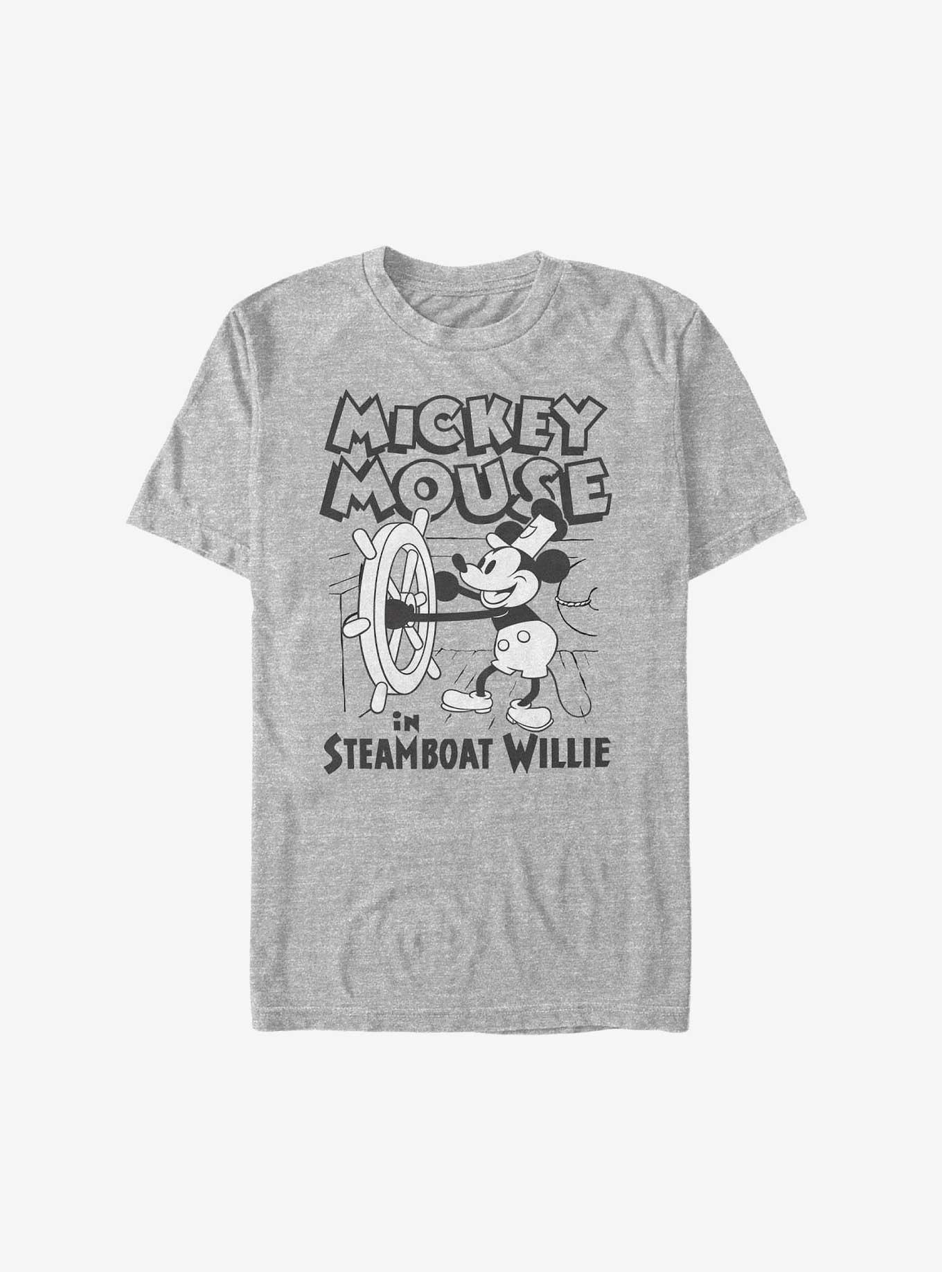 Disney Mickey Mouse Steamboat Willie T-Shirt, , hi-res