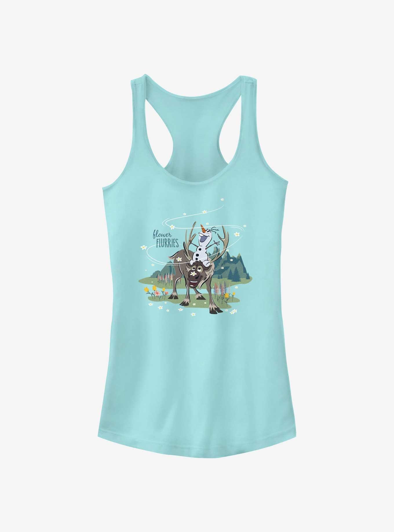 Disney Frozen Flower Flurries Girls Tank, , hi-res