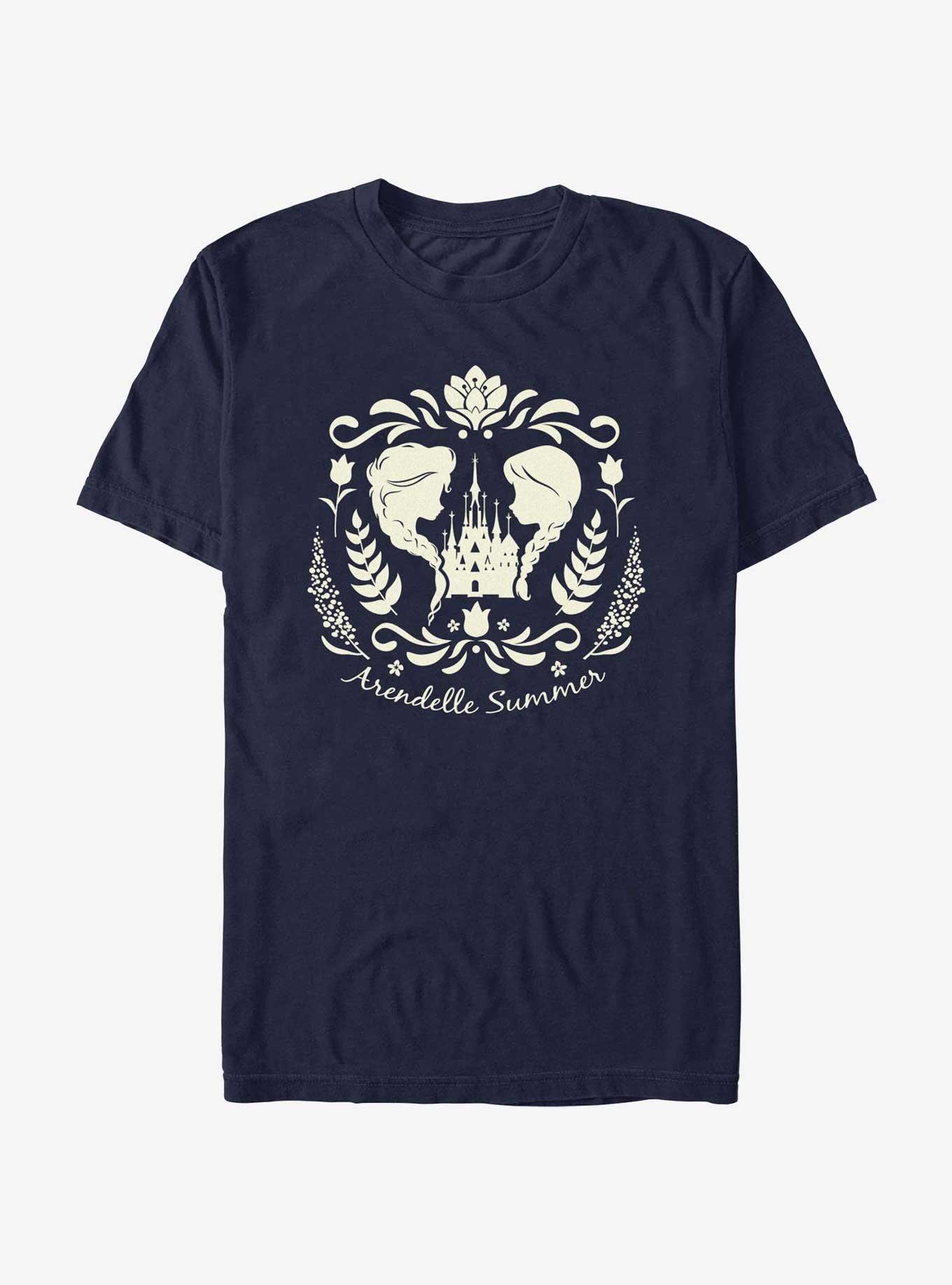 Disney Frozen Arendelle Summer T-Shirt, NAVY, hi-res