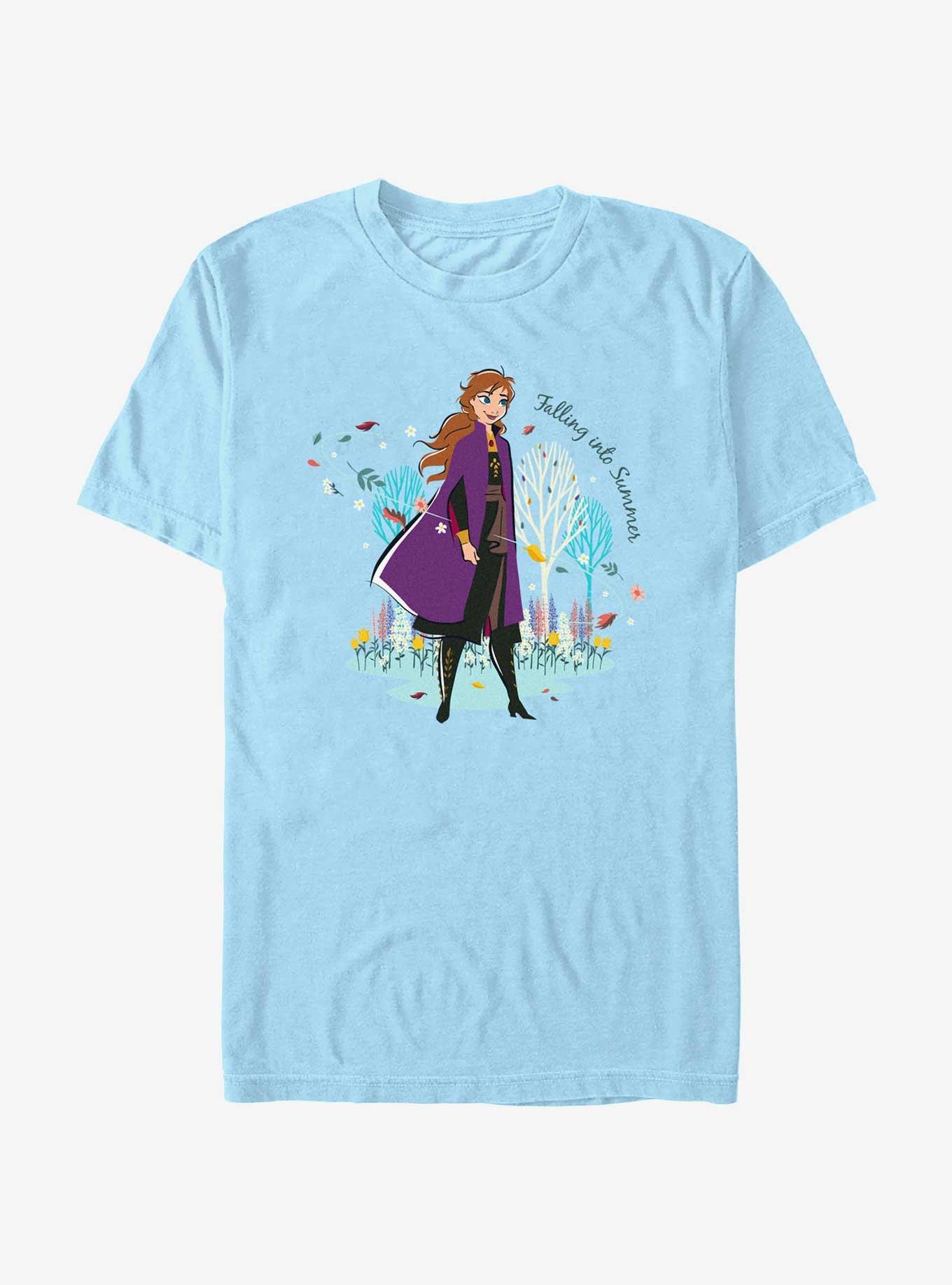 Disney Frozen 2 Anna Falling Into Summer T-Shirt, , hi-res